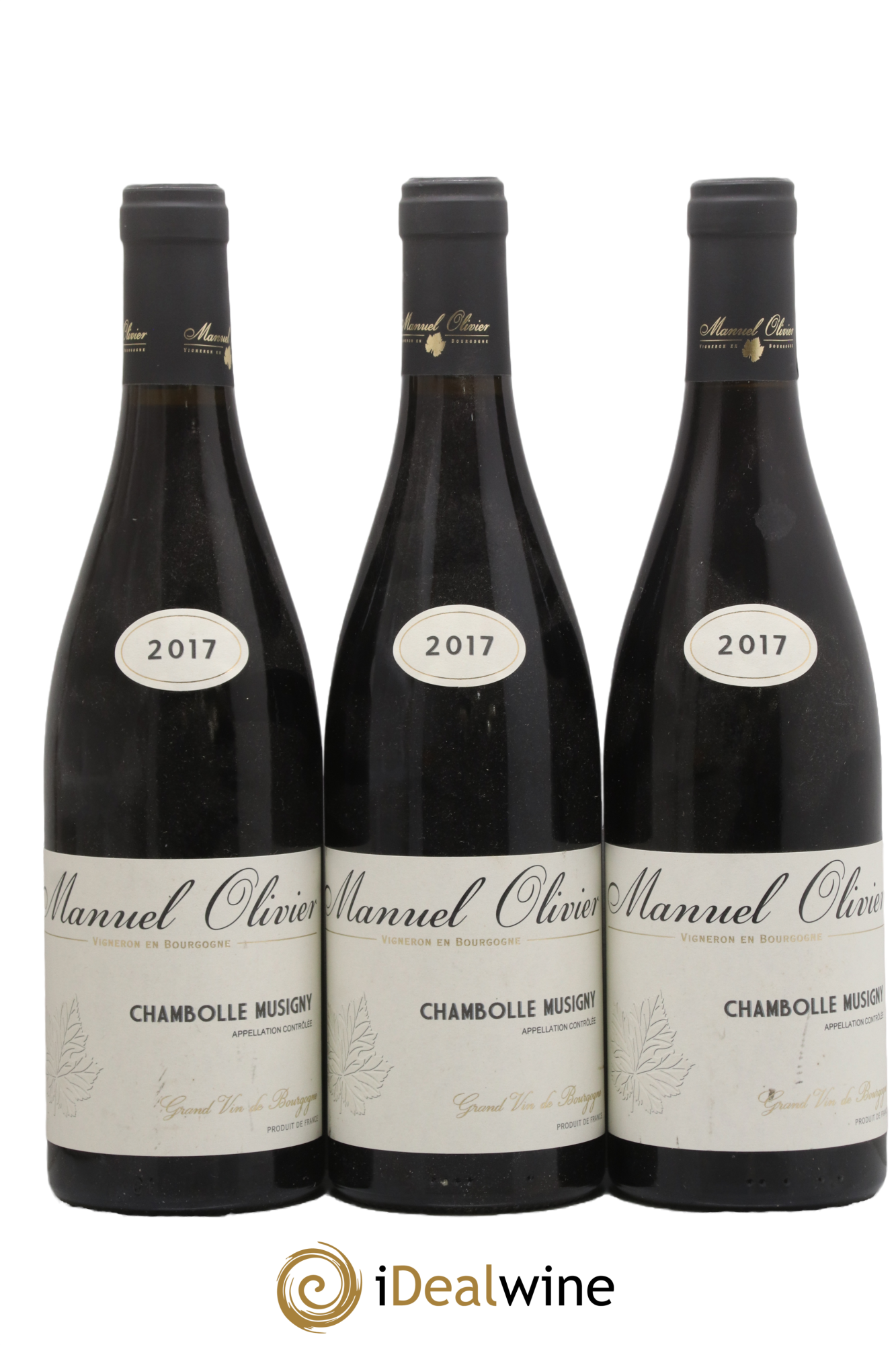 Chambolle-Musigny Manuel Olivier 2017 - Lotto di 3 bottiglie - 0