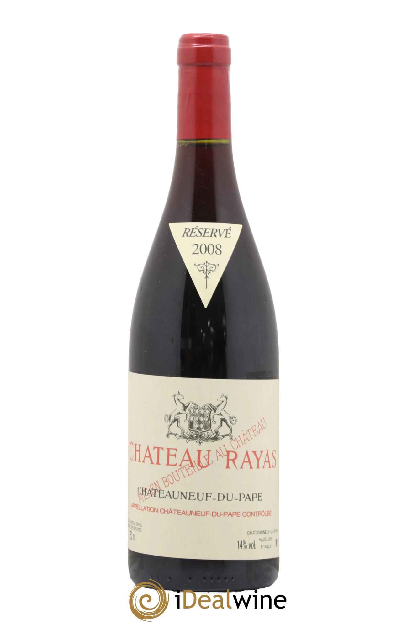 Châteauneuf-du-Pape Château Rayas Emmanuel Reynaud 2008 - Lot of 1 bottle - 0