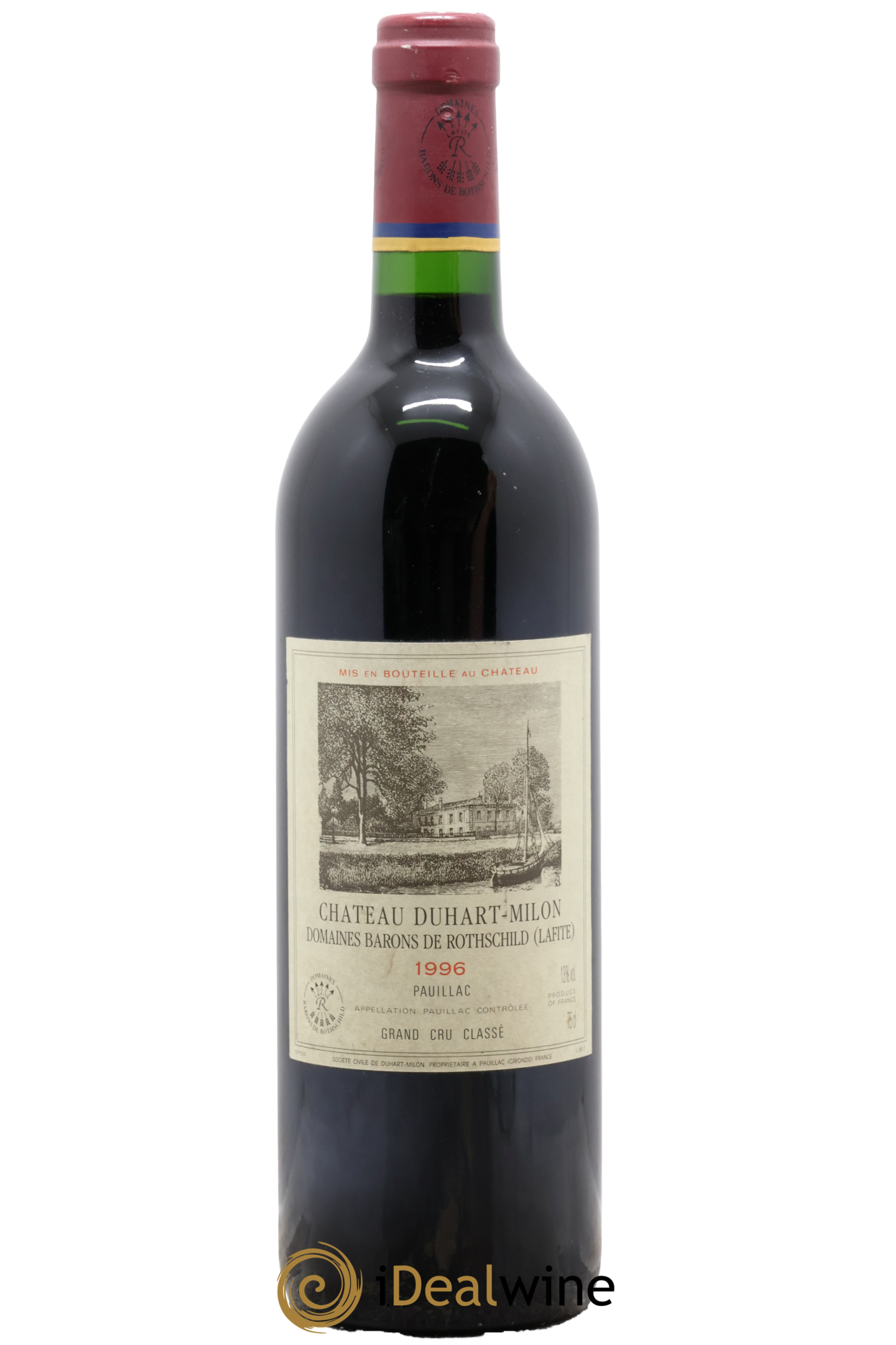 Château Duhart-Milon 4ème Grand Cru Classé 1996 - Lot of 1 bottle - 0