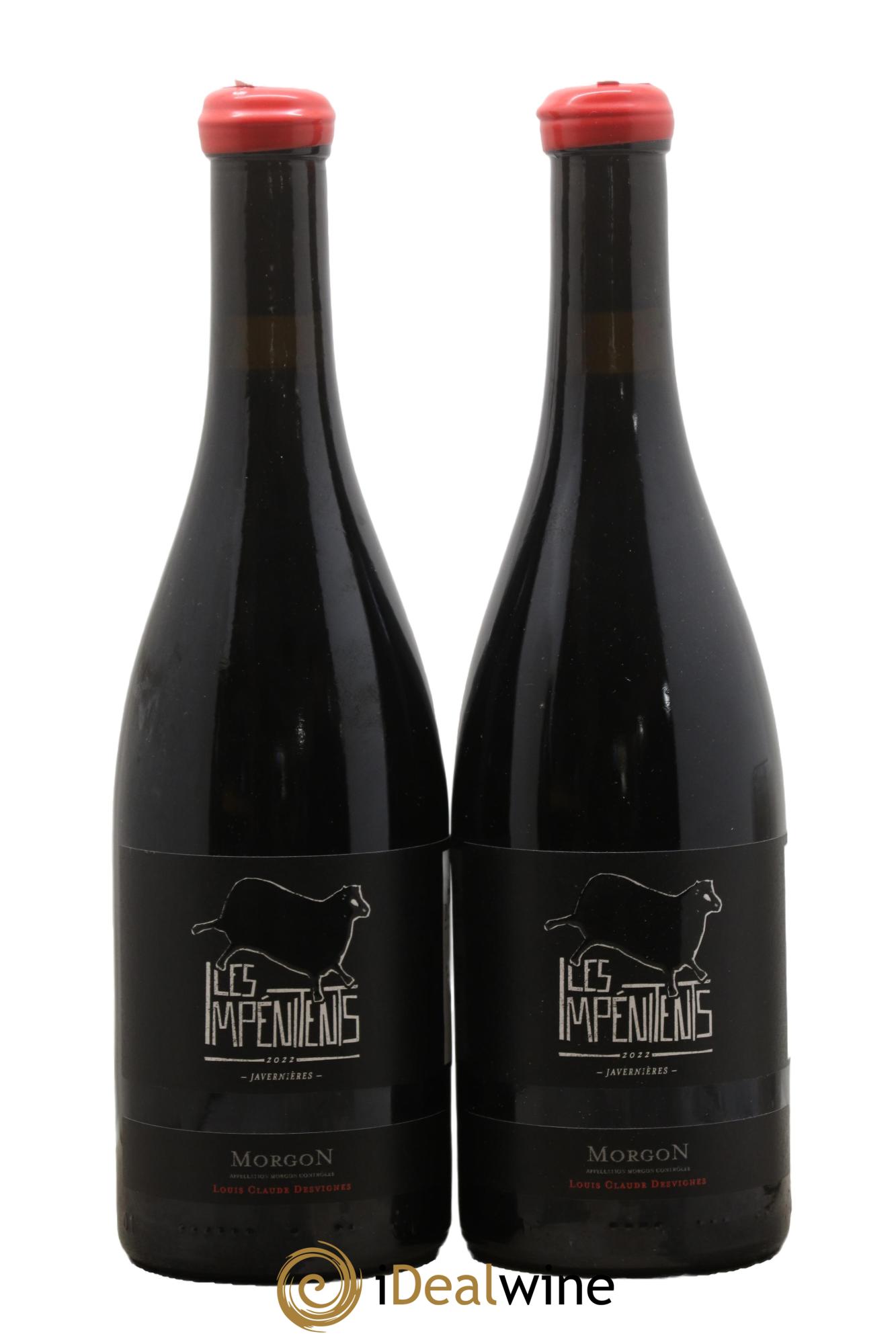 Morgon Javernières Les Impénitents Louis-Claude Desvignes 2022 - Lot of 2 bottles - 0