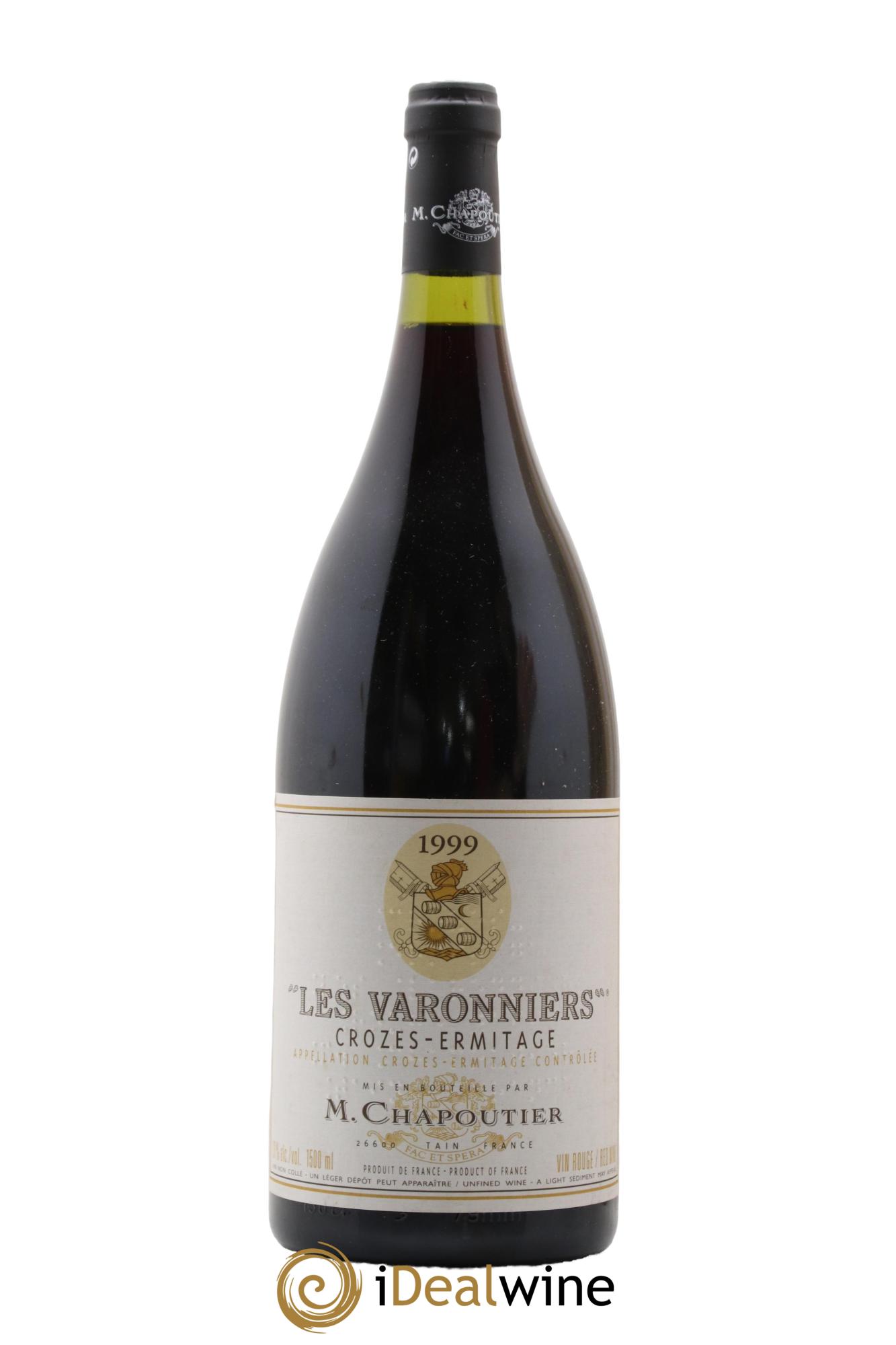 Crozes-Hermitage Les Varonniers Chapoutier 1999 - Lotto di 1 magnum - 1