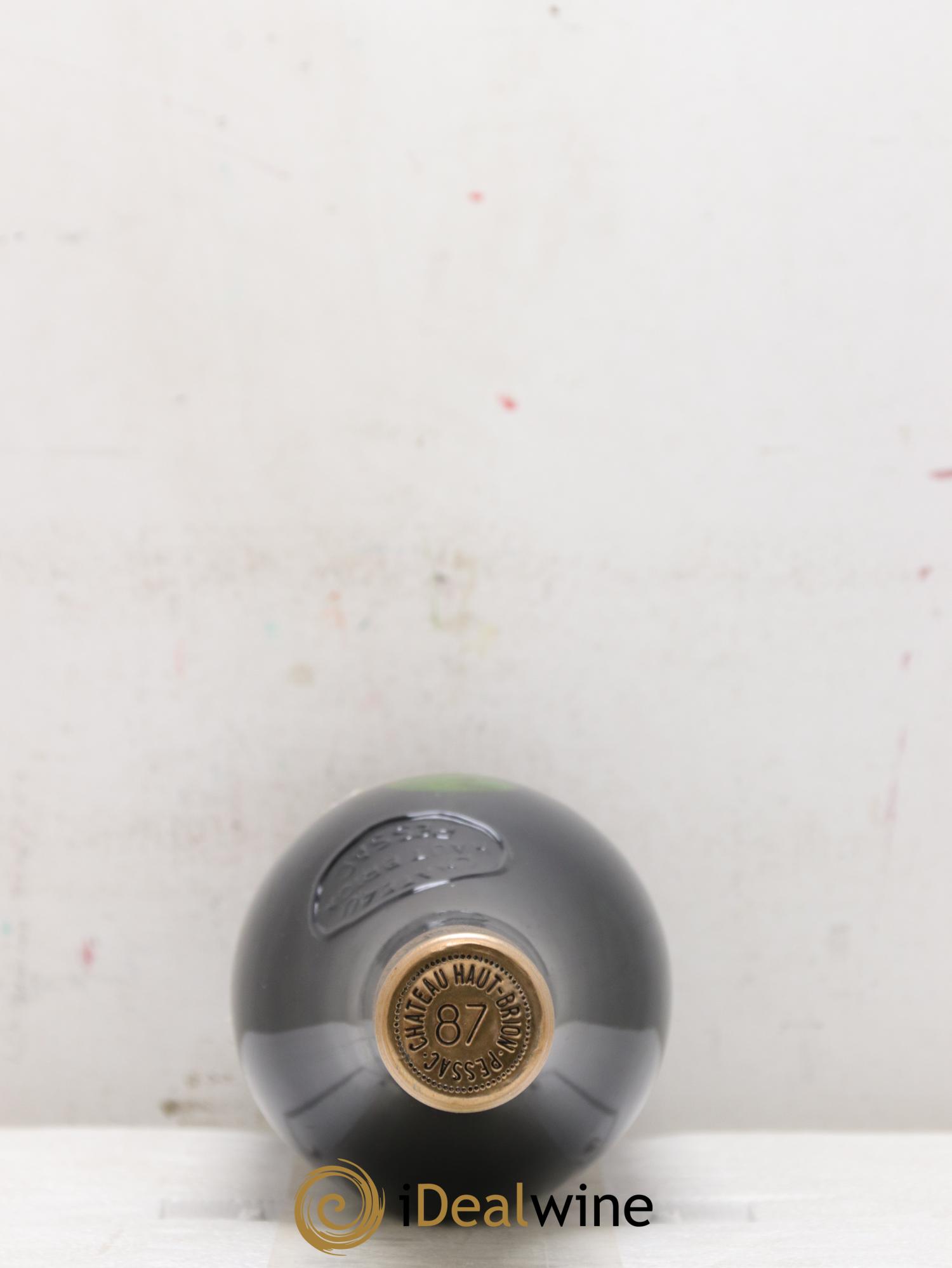 Château Haut Brion 1er Grand Cru Classé 1987 - Lotto di 1 bottiglia - 1