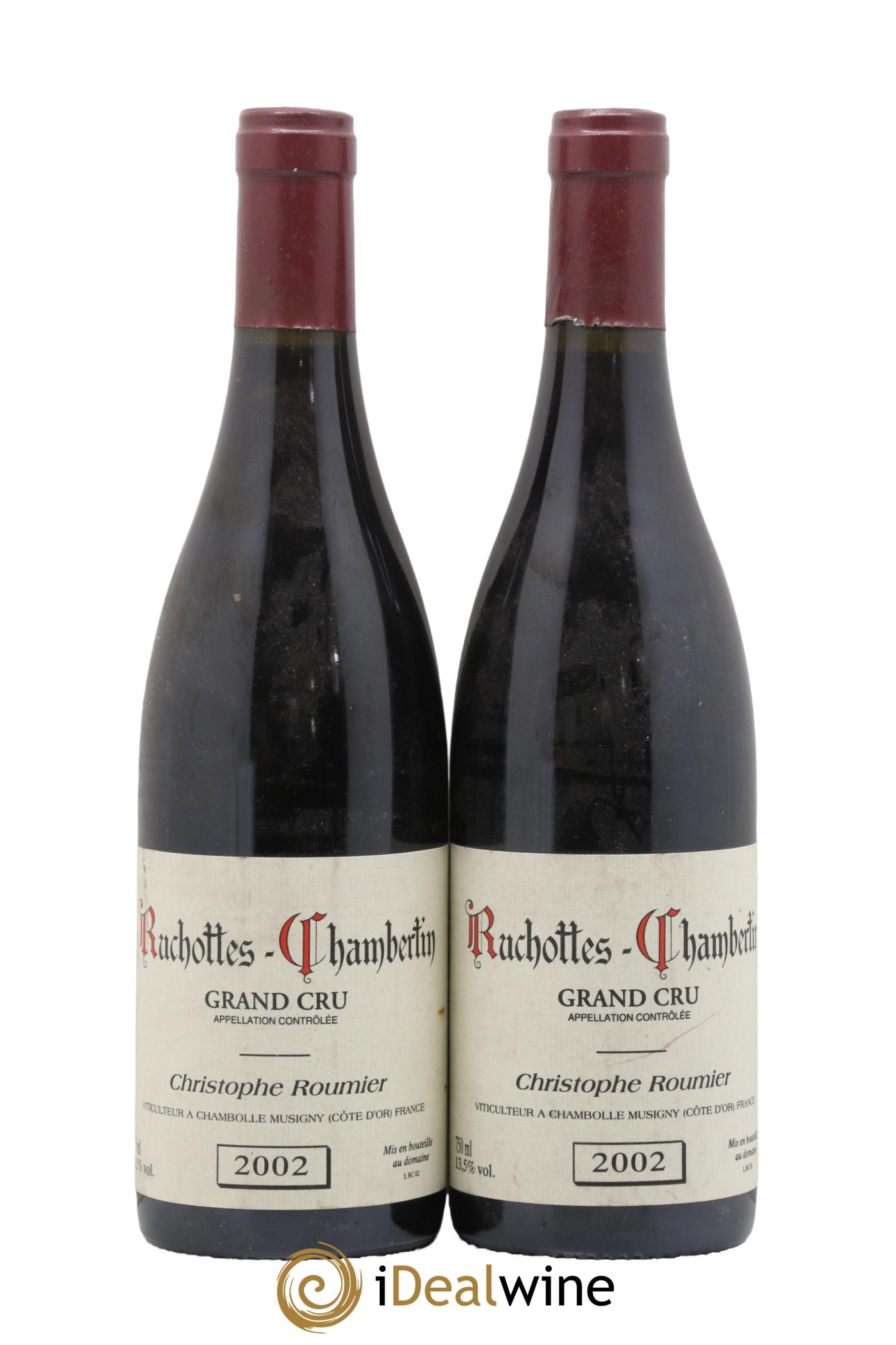 Ruchottes-Chambertin Grand Cru Christophe Roumier 2002 - Lot of 2 bottles - 0