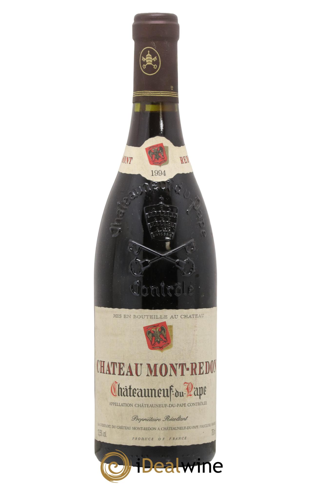 Châteauneuf-du-Pape Château Mont-Redon Famille Abeille-Fabre 1994 - Lot de 1 bouteille - 0