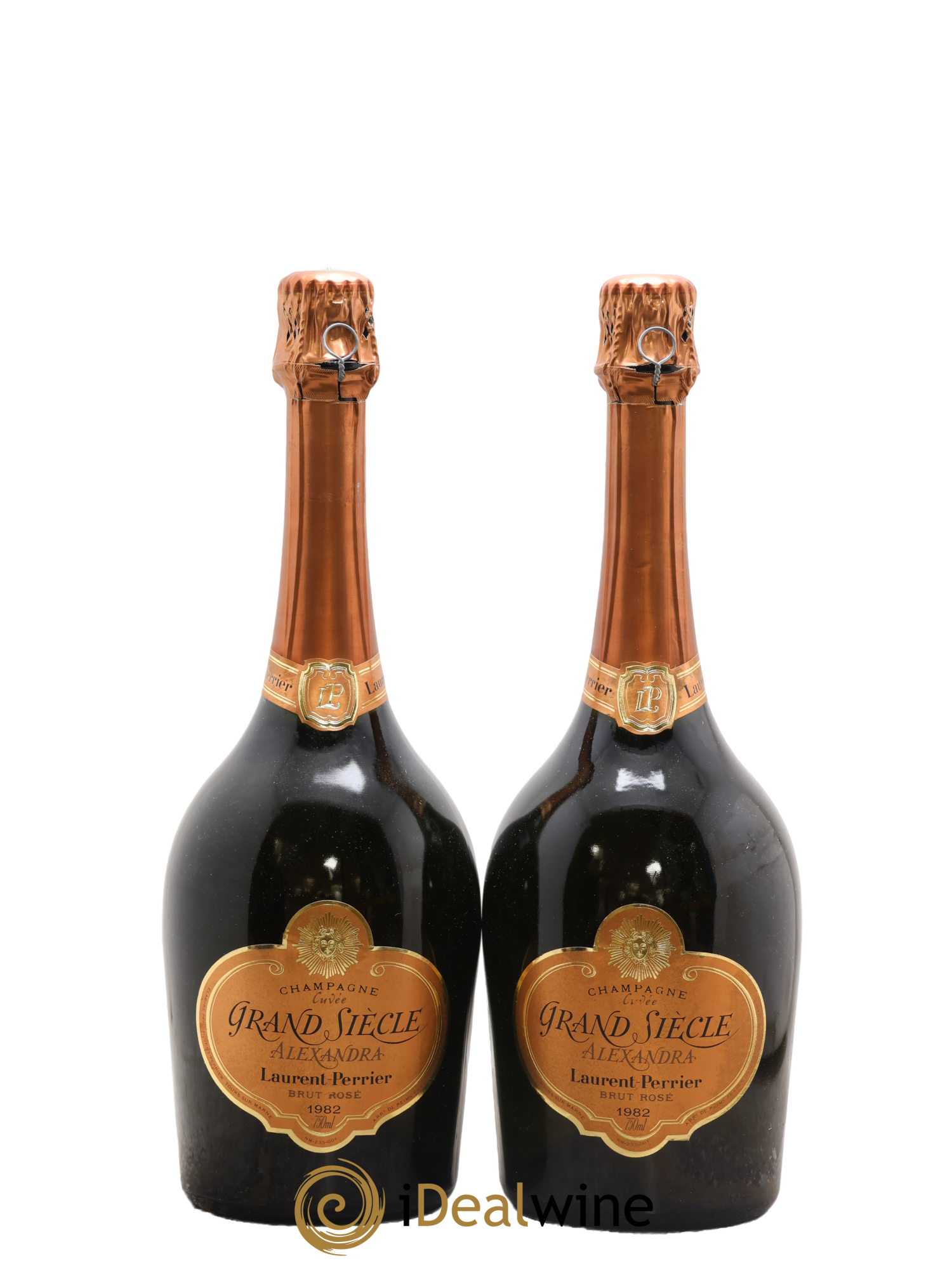Grand Siècle Cuvée Alexandra Laurent Perrier 1982 - Lot of 2 bottles - 0