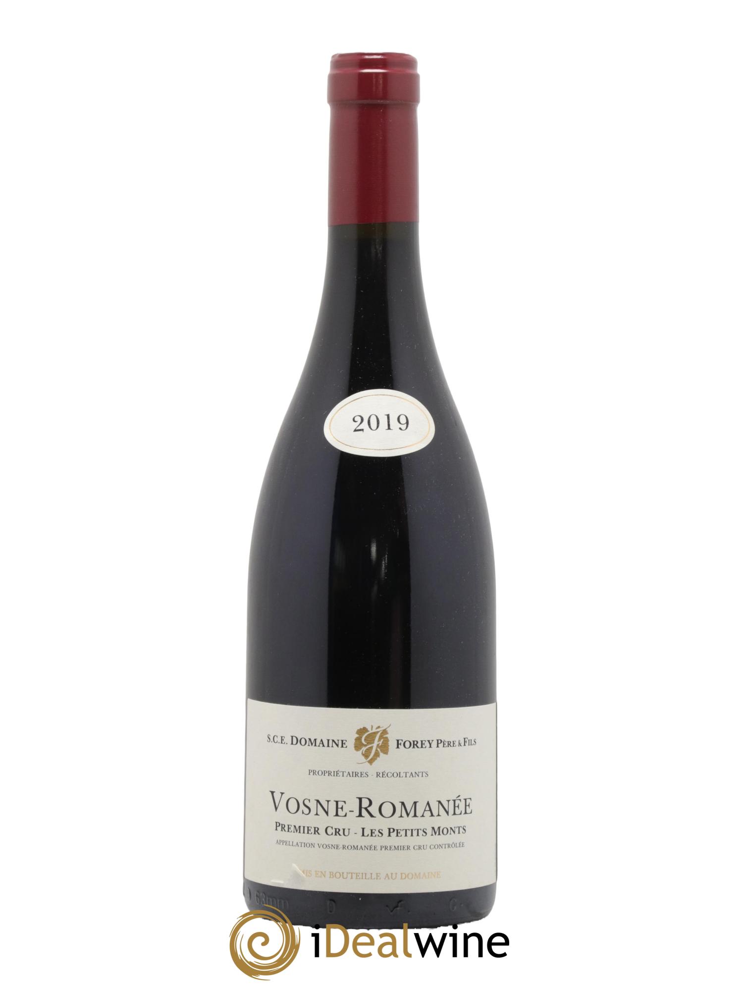Vosne-Romanée 1er Cru Les Petits Monts Forey Père et Fils (Domaine) 2019 - Lotto di 1 bottiglia - 0