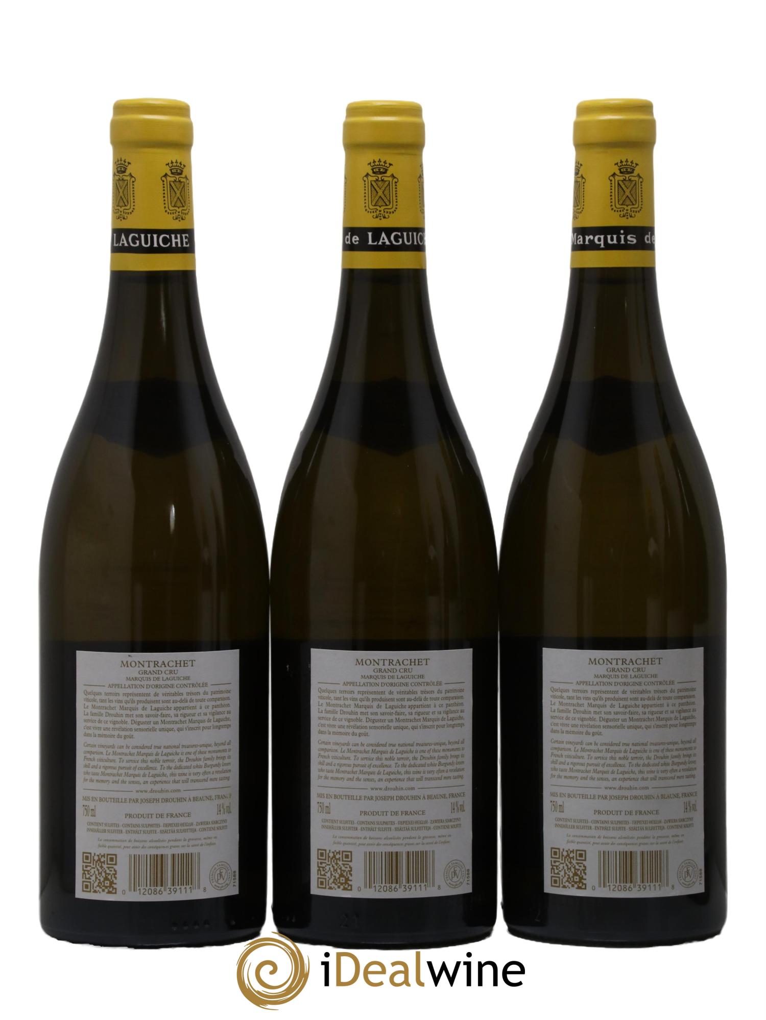 Montrachet Grand Cru Marquis de Laguiche Joseph Drouhin 2020 - Lot de 6 bouteilles - 2