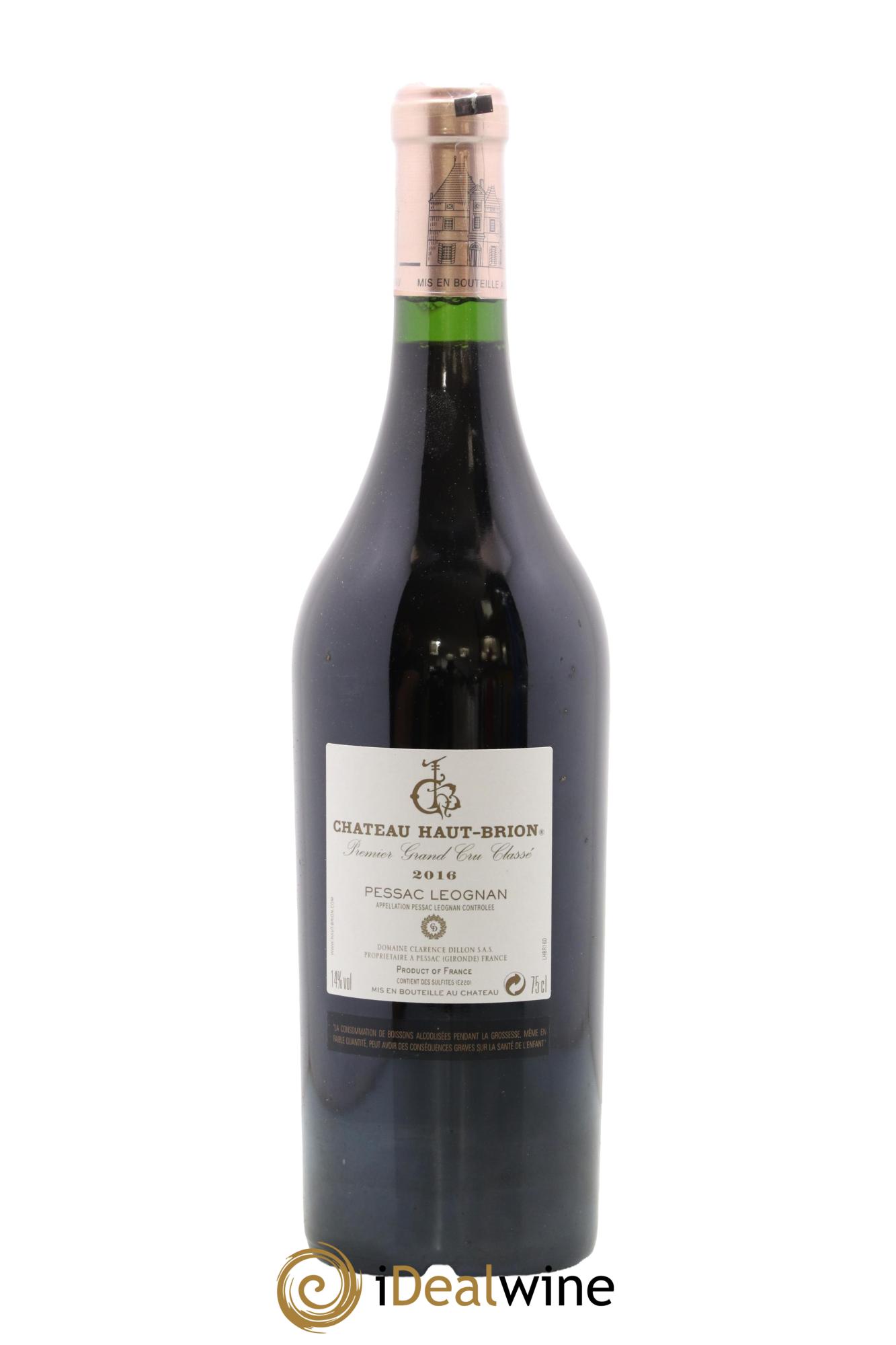 Château Haut Brion 1er Grand Cru Classé 2016 - Lotto di 1 bottiglia - 1