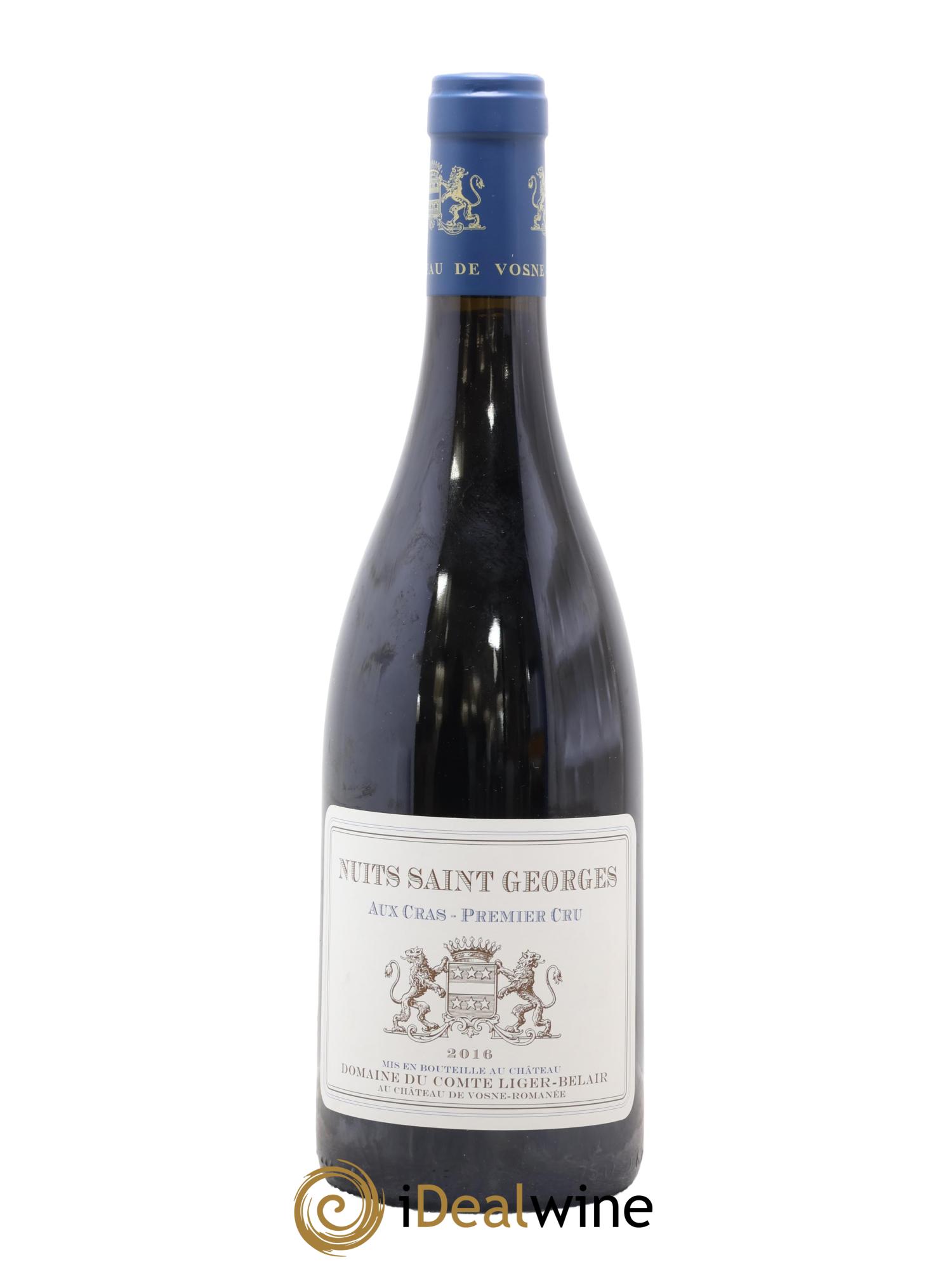Nuits-Saint-Georges 1er Cru Aux Cras Comte Liger-Belair (Domaine du) 2016 - Lot of 1 bottle - 0