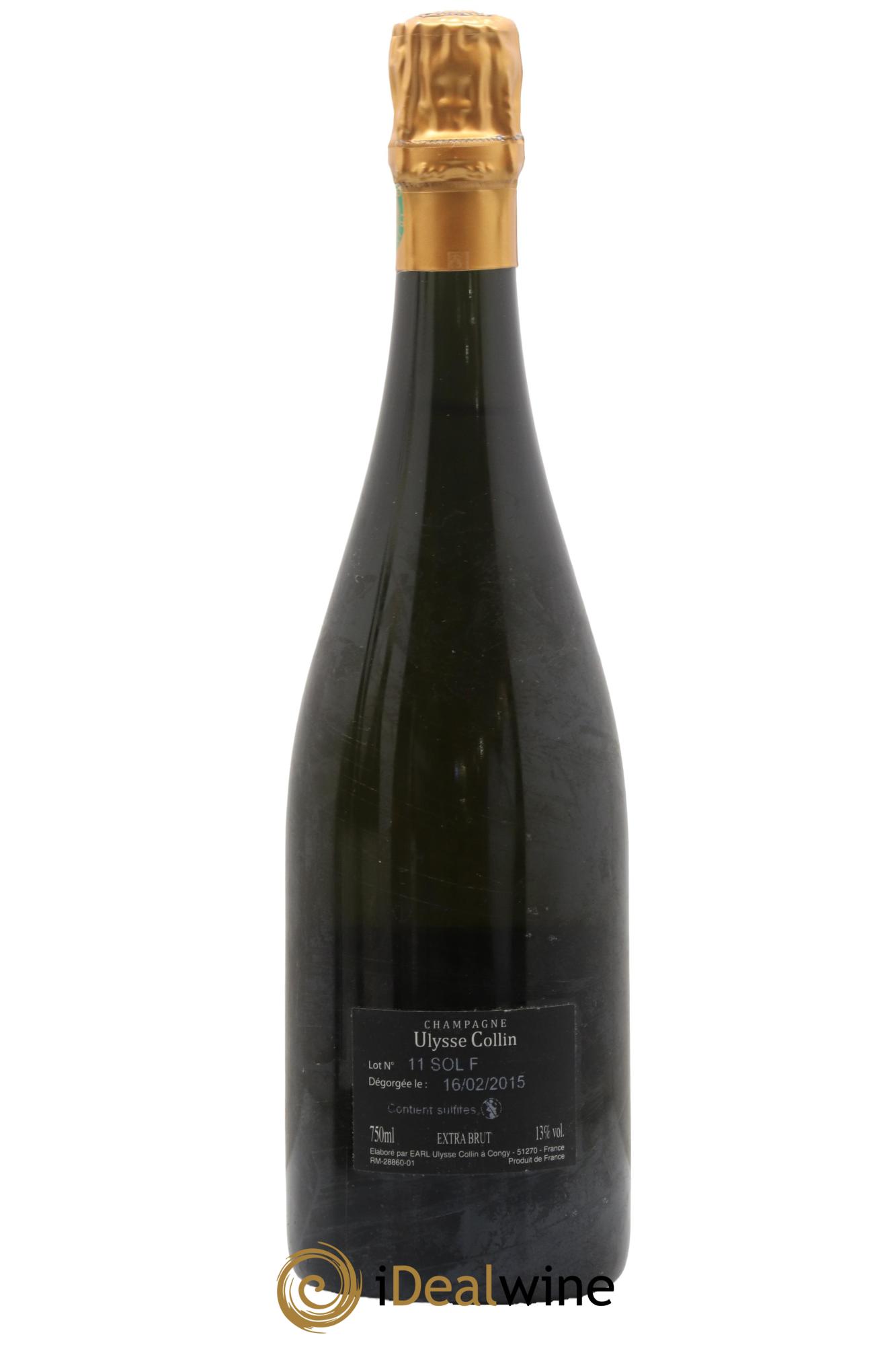 Les Roises Blanc de Blancs Extra-Brut Ulysse Collin - Lot de 1 bouteille - 1