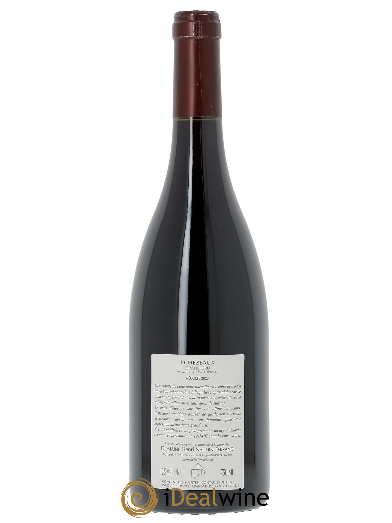 Echezeaux Grand Cru Naudin-Ferrand (Domaine) 2023 - Lotto di 1 bottiglia - 1