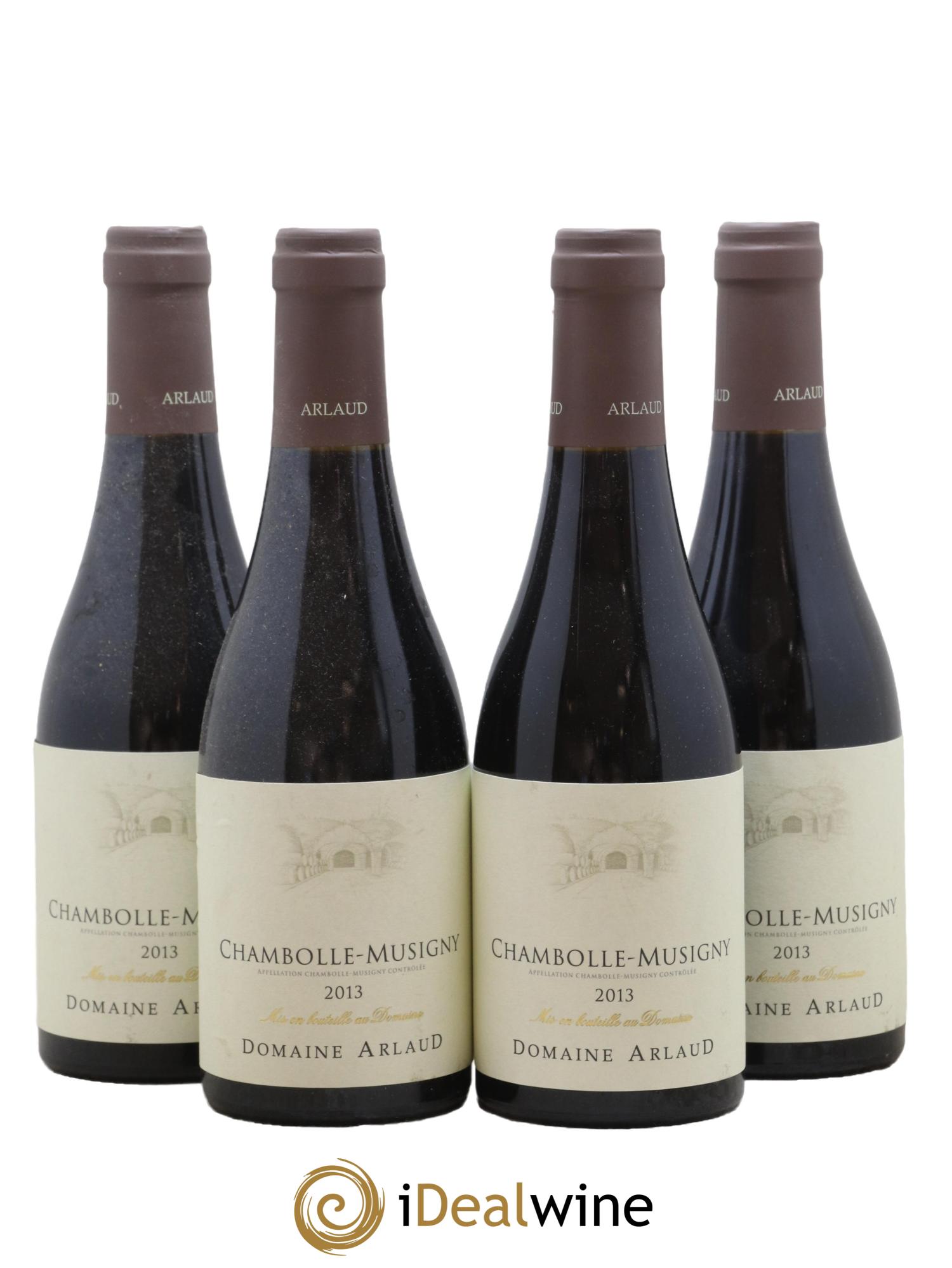 Chambolle-Musigny Arlaud 2013 - Lot de 4 demi bouteilles - 0