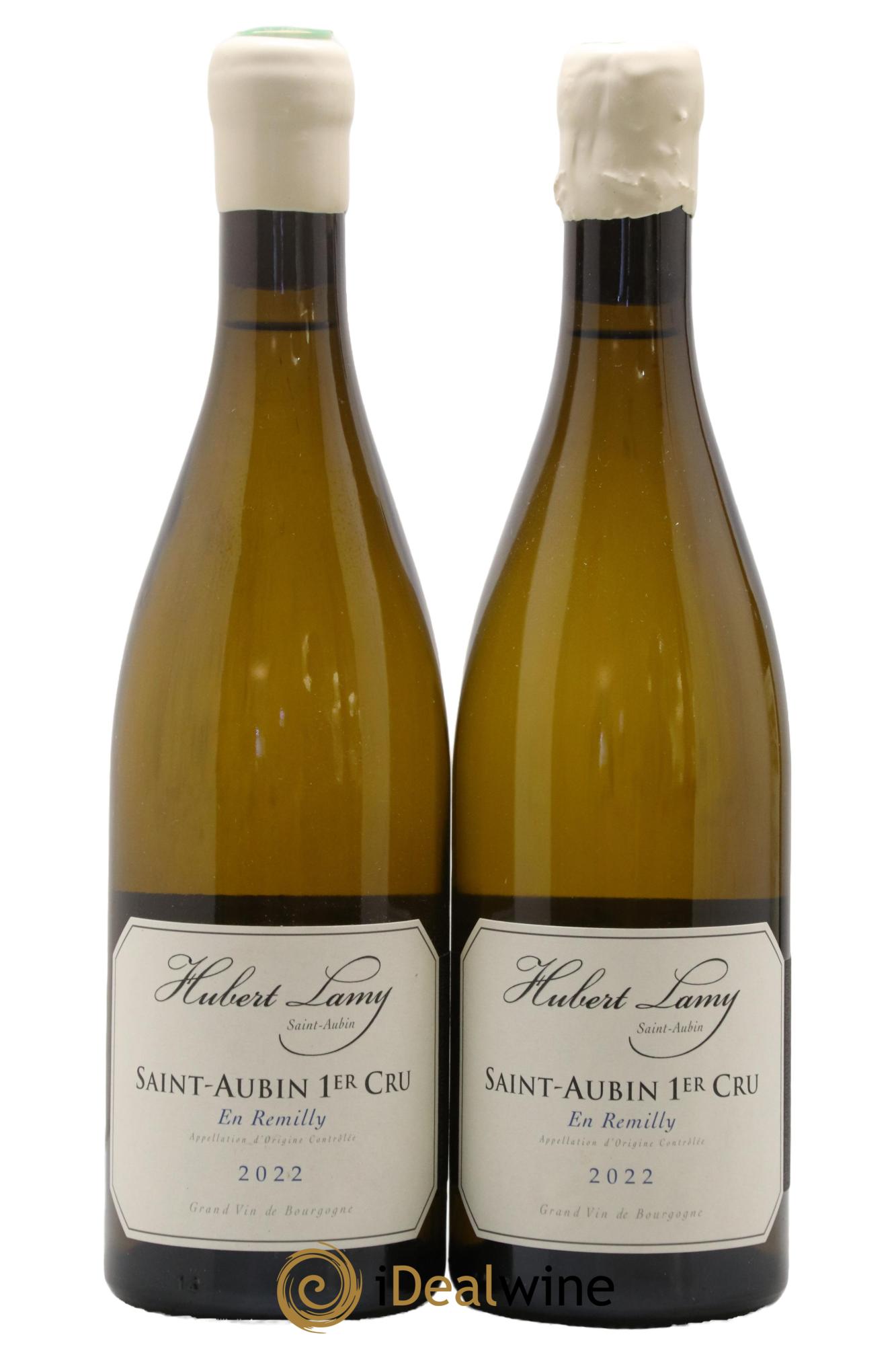 Saint-Aubin 1er Cru En Rémilly Hubert Lamy 2022 - Lot de 2 bouteilles - 0