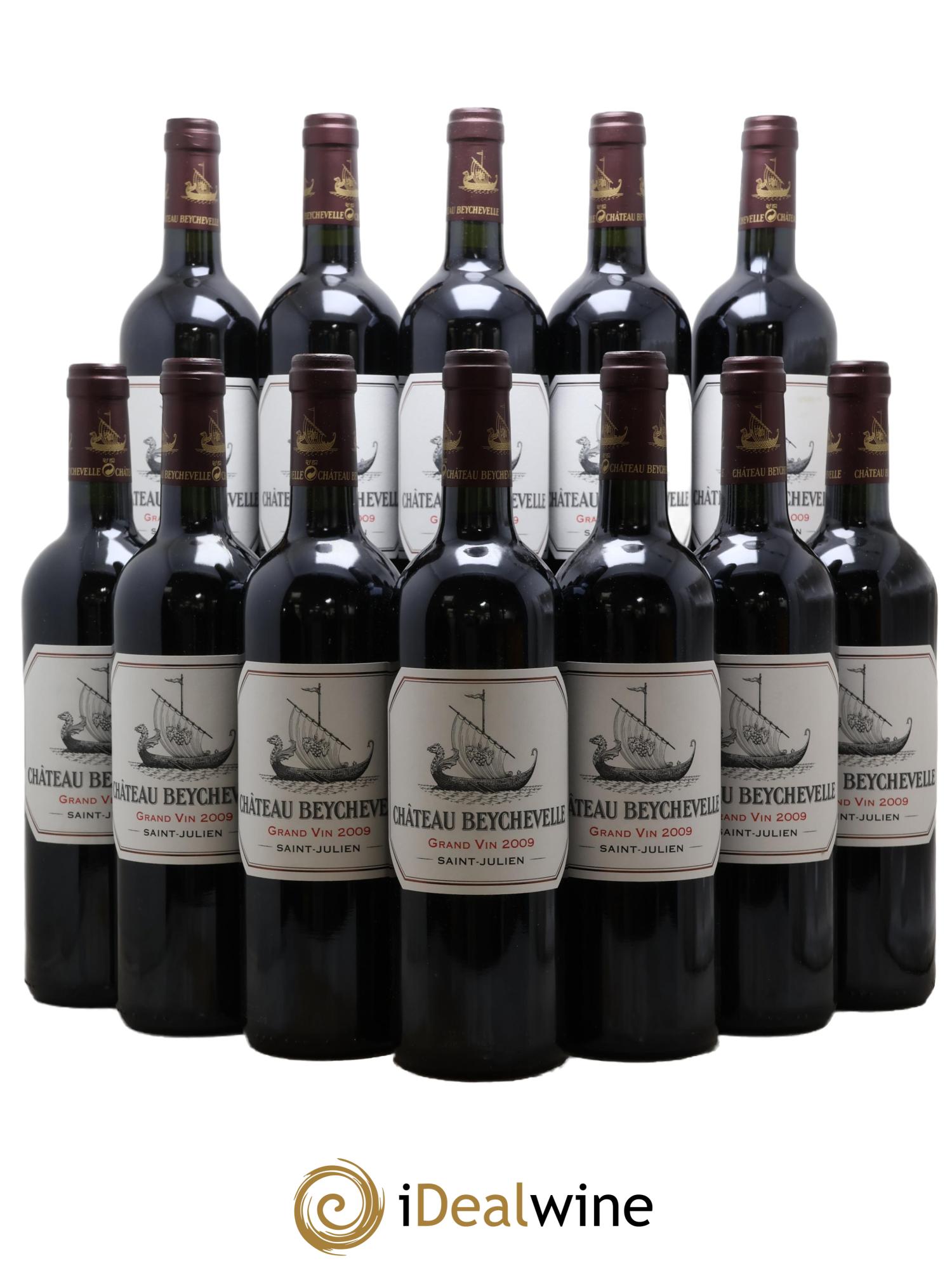 Château Beychevelle 4ème Grand Cru Classé 2009 - Lotto di 12 bottiglie - 0