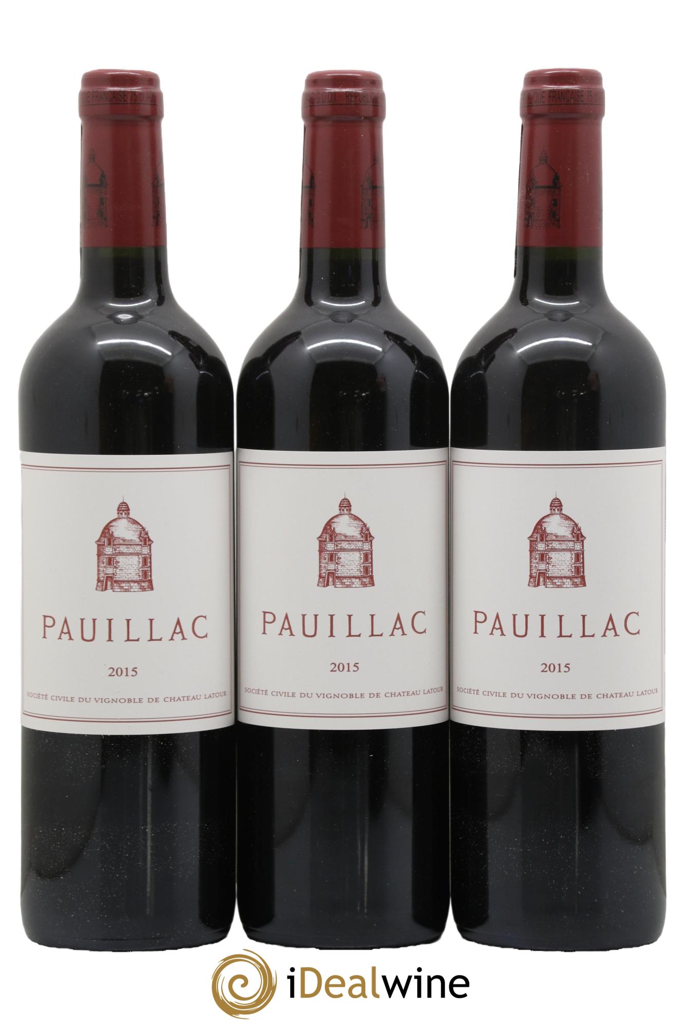 Pauillac de Château Latour 2015 - Lot of 12 bottles - 4