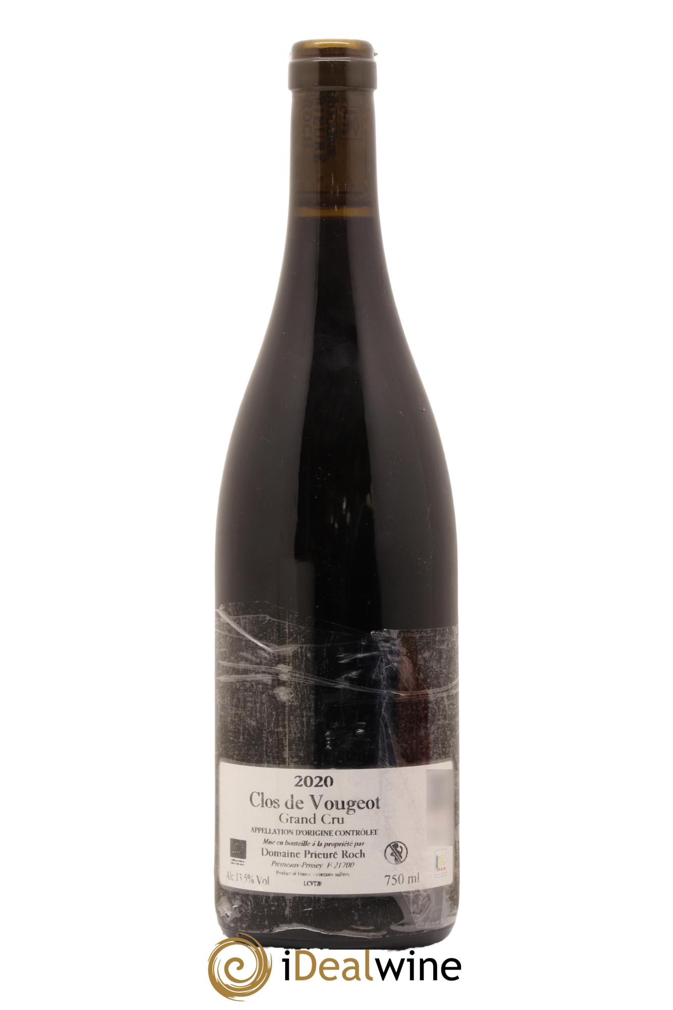 Clos de Vougeot Grand Cru Prieuré Roch 2020 - Posten von 1 Flasche - 1