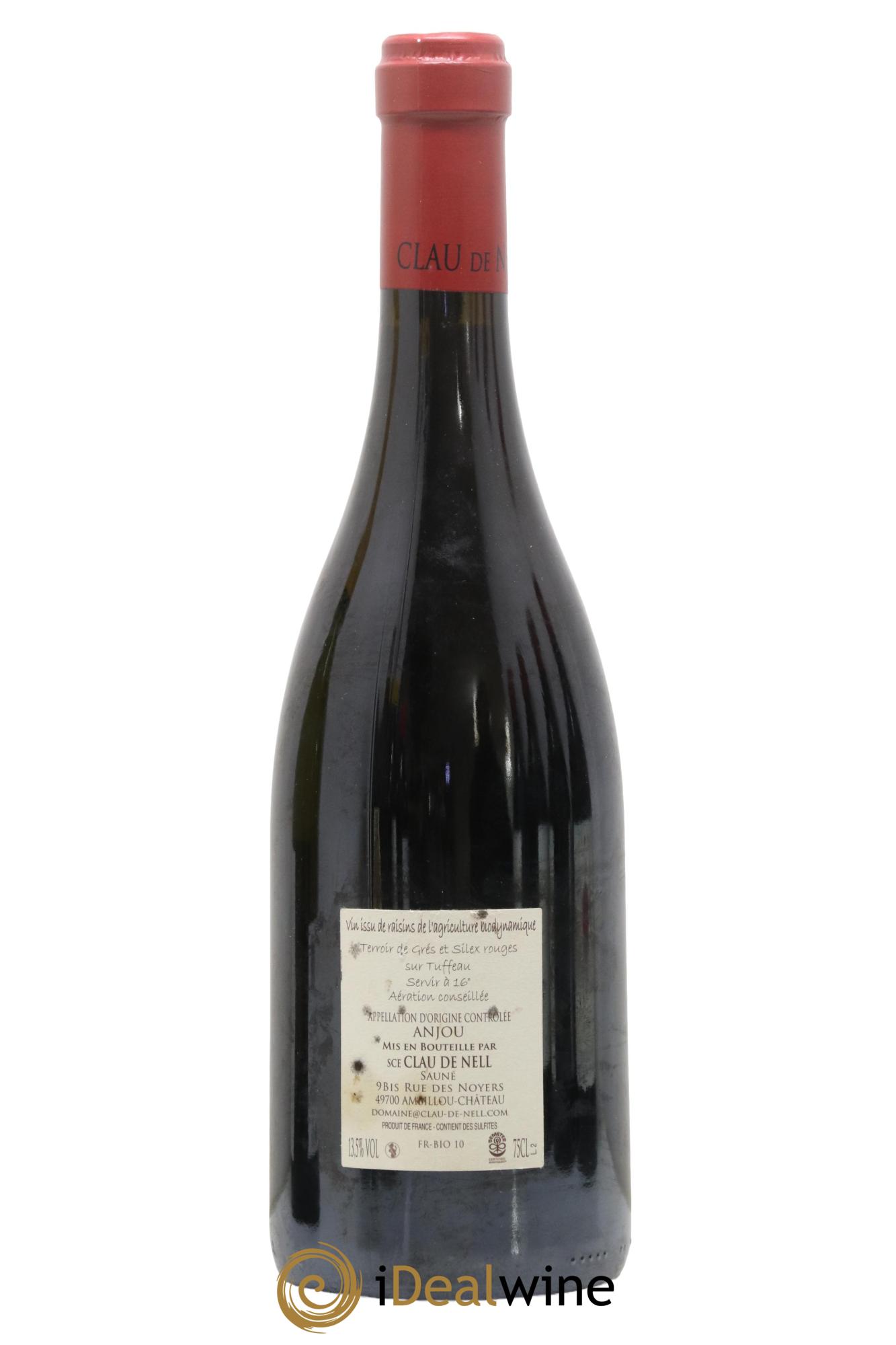 Anjou Cabernet franc Clau de Nell 2010 - Lot de 1 bouteille - 1