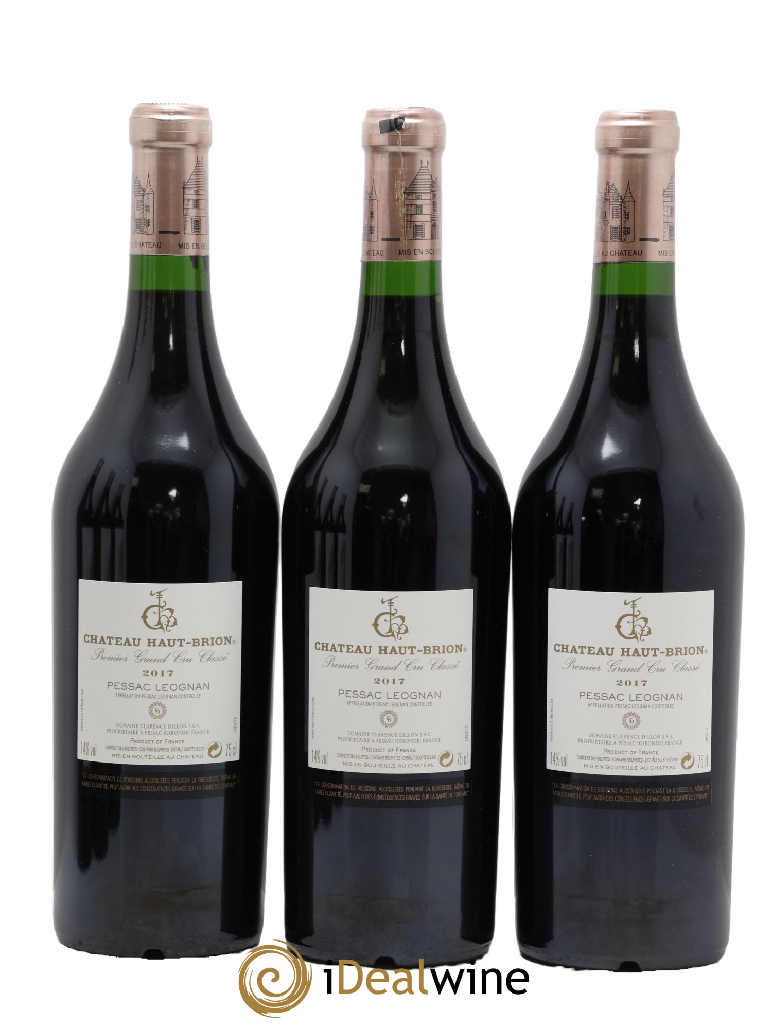 Château Haut Brion 1er Grand Cru Classé 2017 - Lotto di 6 bottiglie - 4