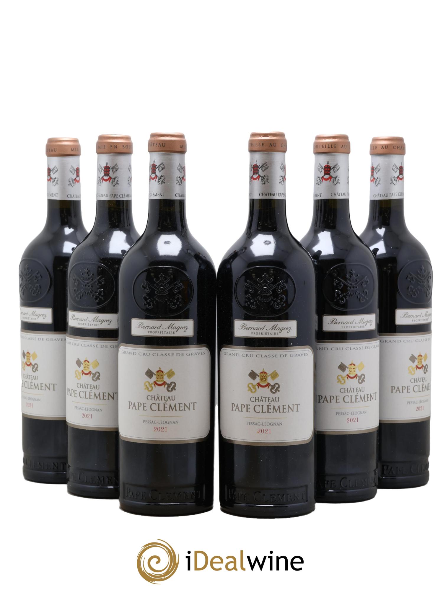 Château Pape Clément Cru Classé de Graves 2021 - Lot de 6 bouteilles - 0
