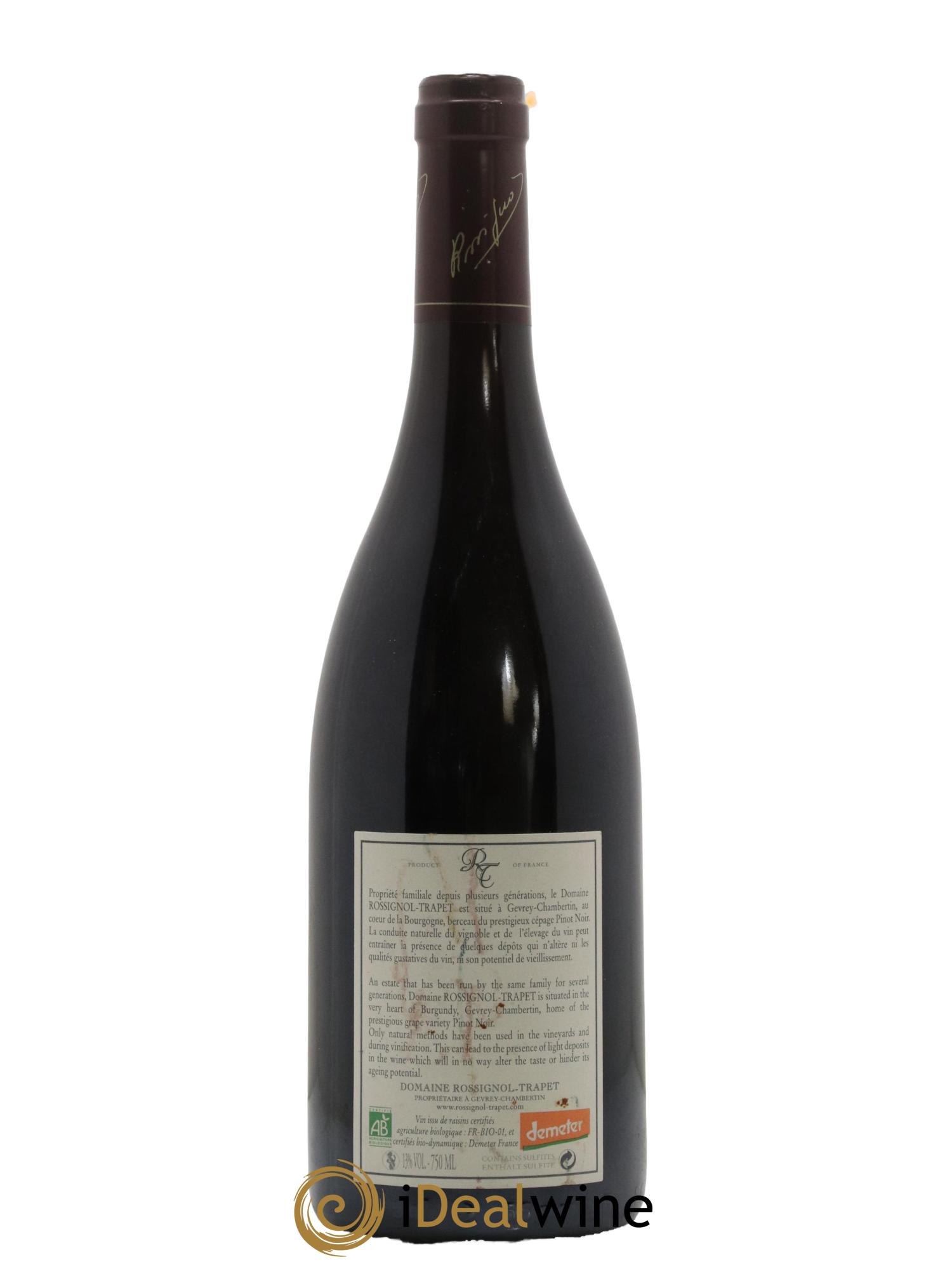 Latricières-Chambertin Grand Cru Domaine Trapet 2009 - Lot de 1 bouteille - 1