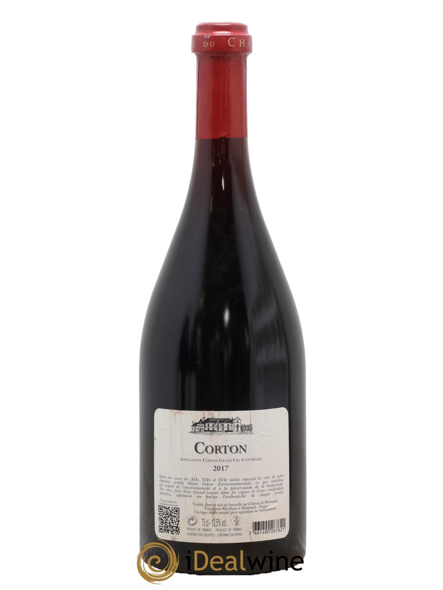 Corton Grand Cru Château de Meursault 2017 - Posten von 1 Flasche - 1