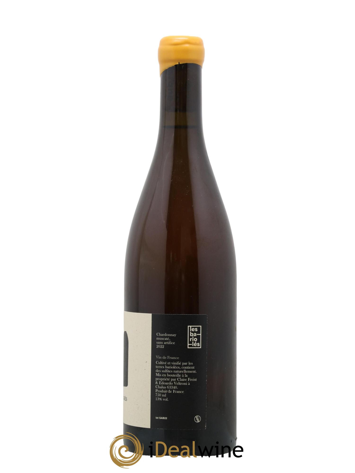 Vin de France Chardonnay Les Sables de Gres Domaine Les Terres Bariolees 2022 - Lot de 1 bouteille - 1