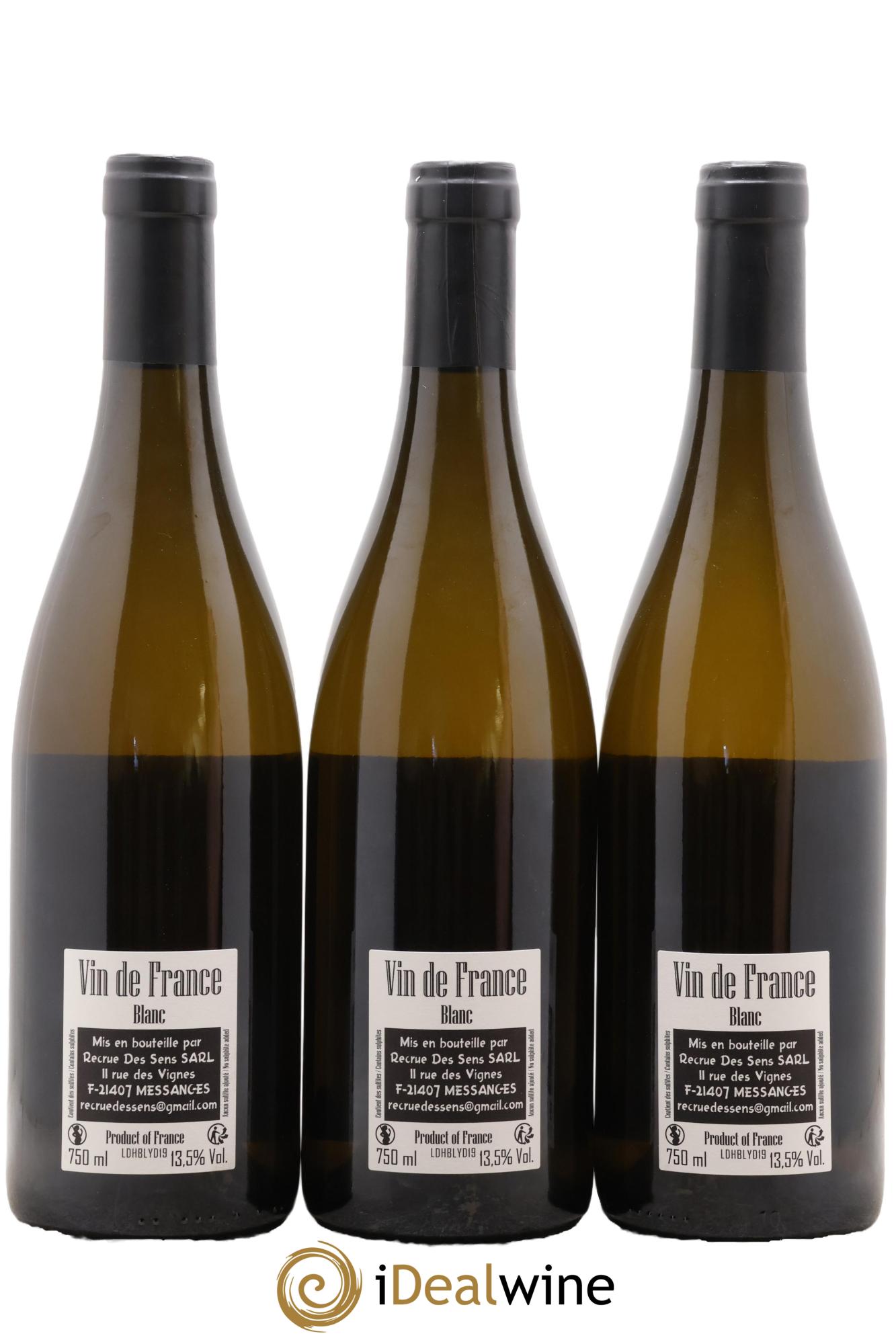 Hautes-Côtes de Nuits Dames Huguettes DH Yann Durieux 2019 - Lot de 3 bouteilles - 1