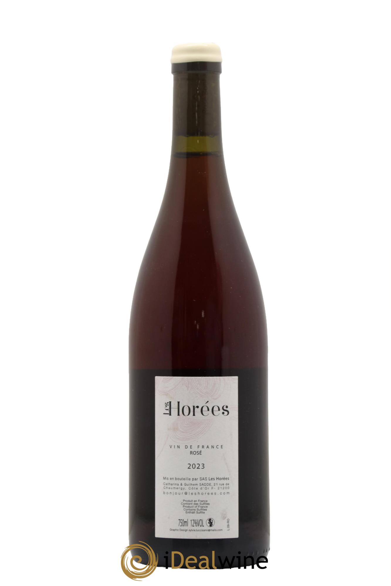 Bourgogne Rosé Bonheur Les Horées 2023 - Lot de 1 bouteille - 1