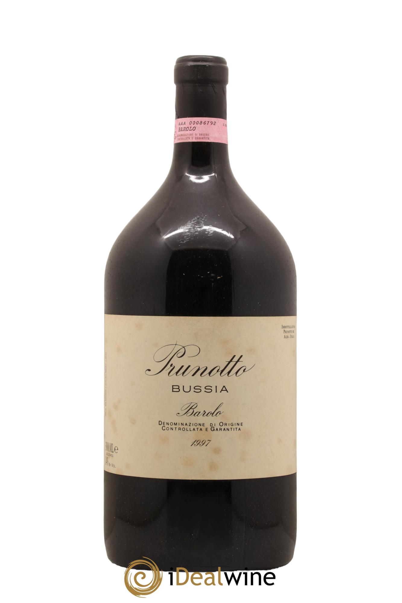 Barolo DOCG Riserva Bussia Prunotto - Marchesi Antinori 1997 - Lot de 1 double magnum - 1
