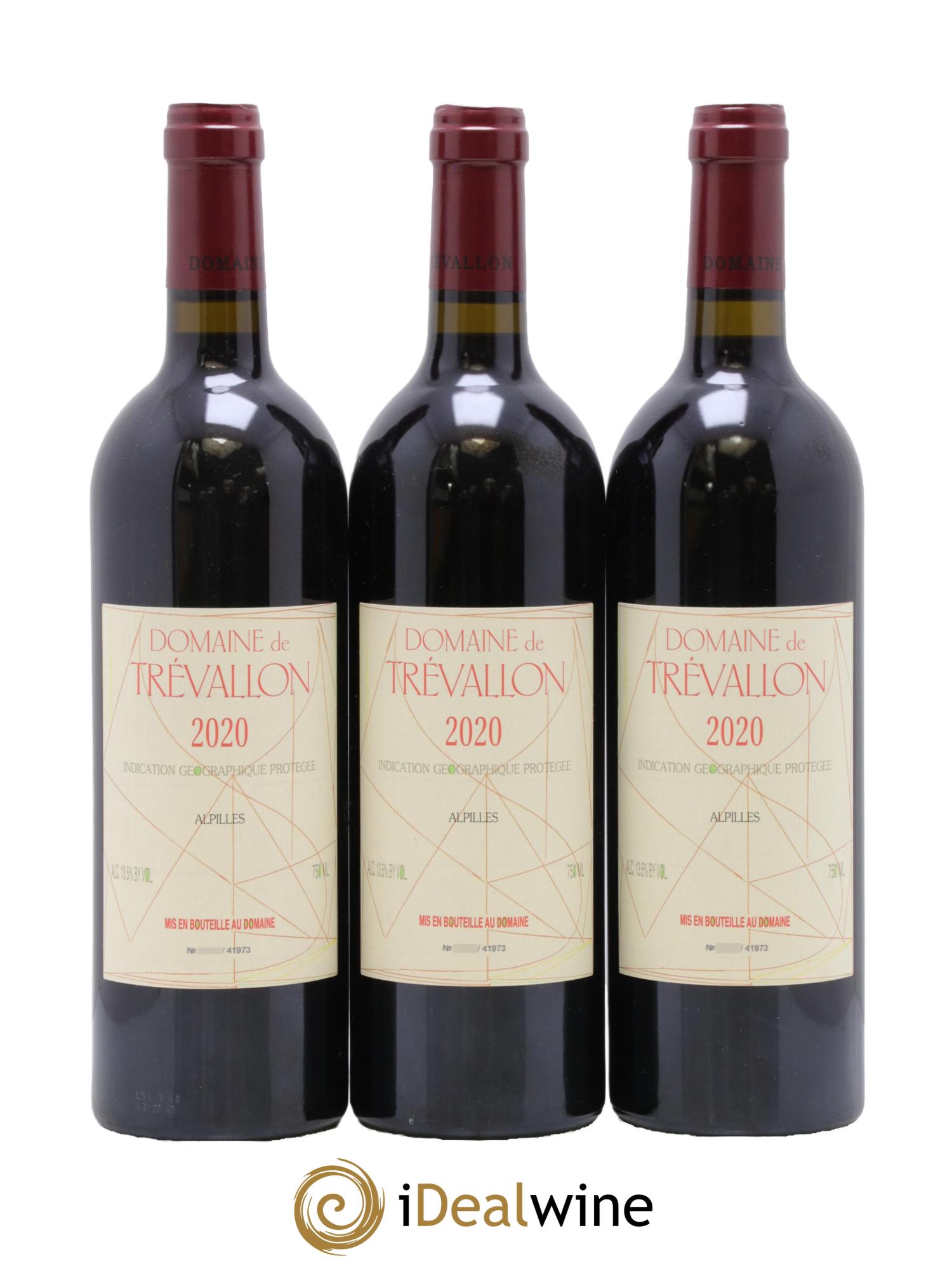 Alpilles Trévallon (Domaine de) Eloi Dürrbach 2020 - Posten von 3 Flaschen - 0