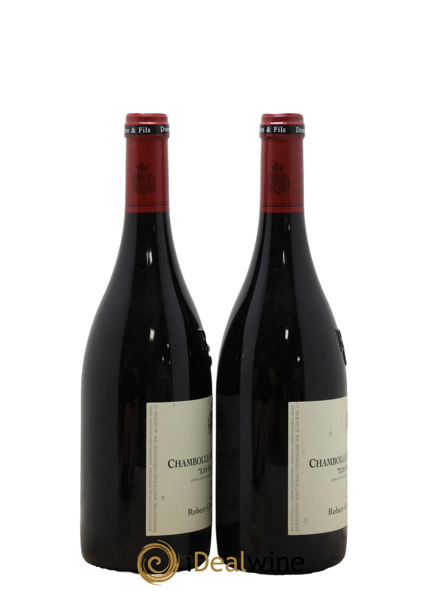 Chambolle-Musigny 1er Cru Les Hauts Doix Robert Groffier Père & Fils (Domaine) 2015 - Lotto di 2 bottiglie - 1