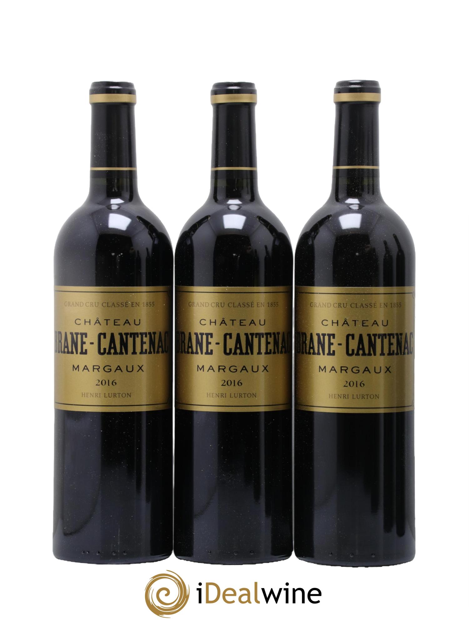 Château Brane Cantenac 2ème Grand Cru Classé 2016 - Lot de 6 bouteilles - 1