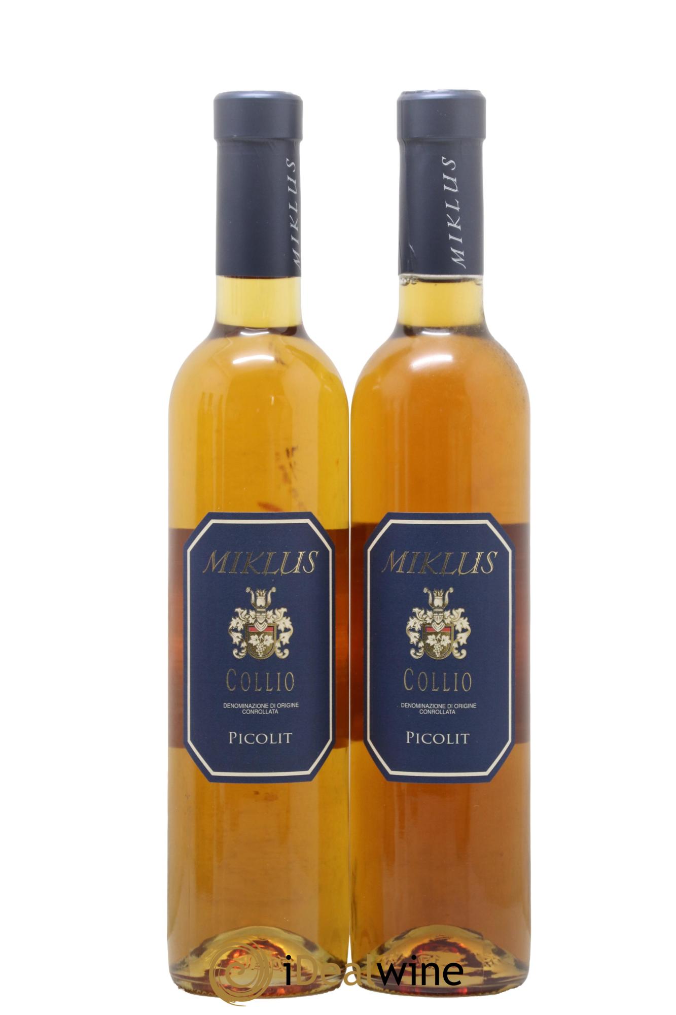 Italie Collio DOC Picolit Azienda Agricola Graga Miklus 2011 - Lotto di 2 formati 50cl - 0