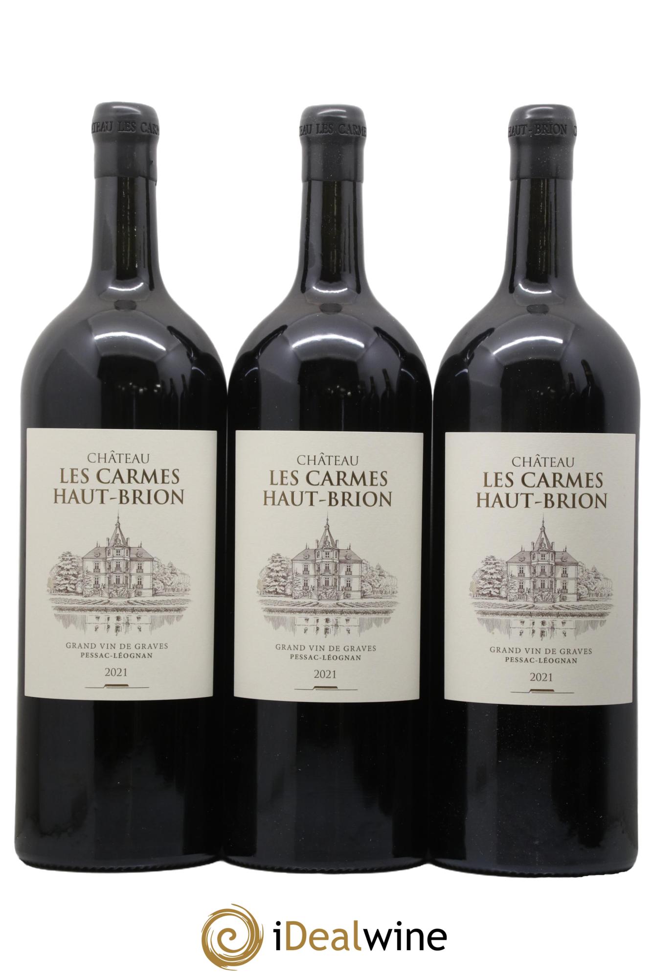 Château Les Carmes Haut-Brion 2021 - Lot de 3 magnums - 0