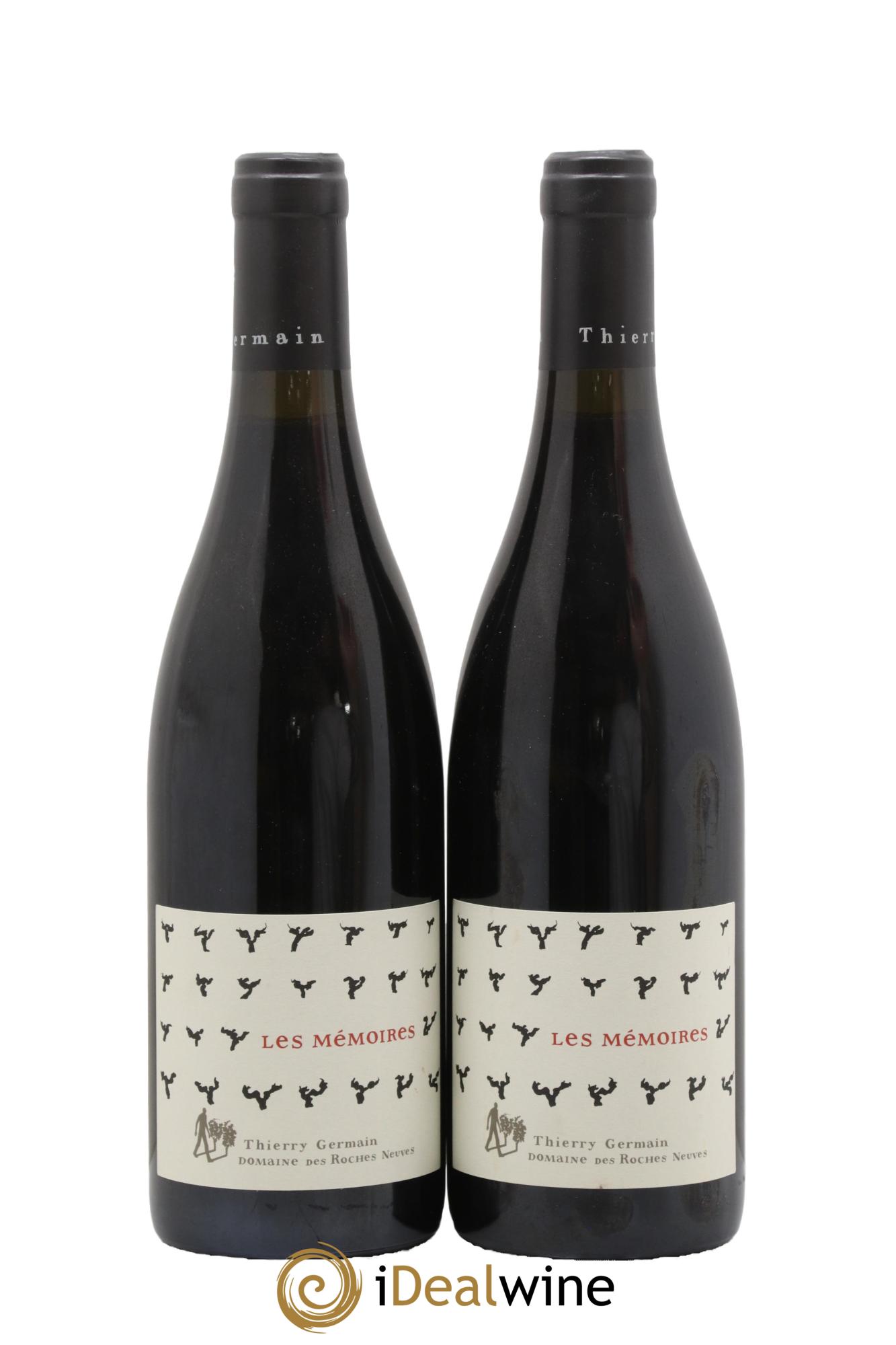 Saumur-Champigny Les Mémoires Domaine des Roches Neuves - Thierry Germain 2016 - Lot de 2 bouteilles - 0