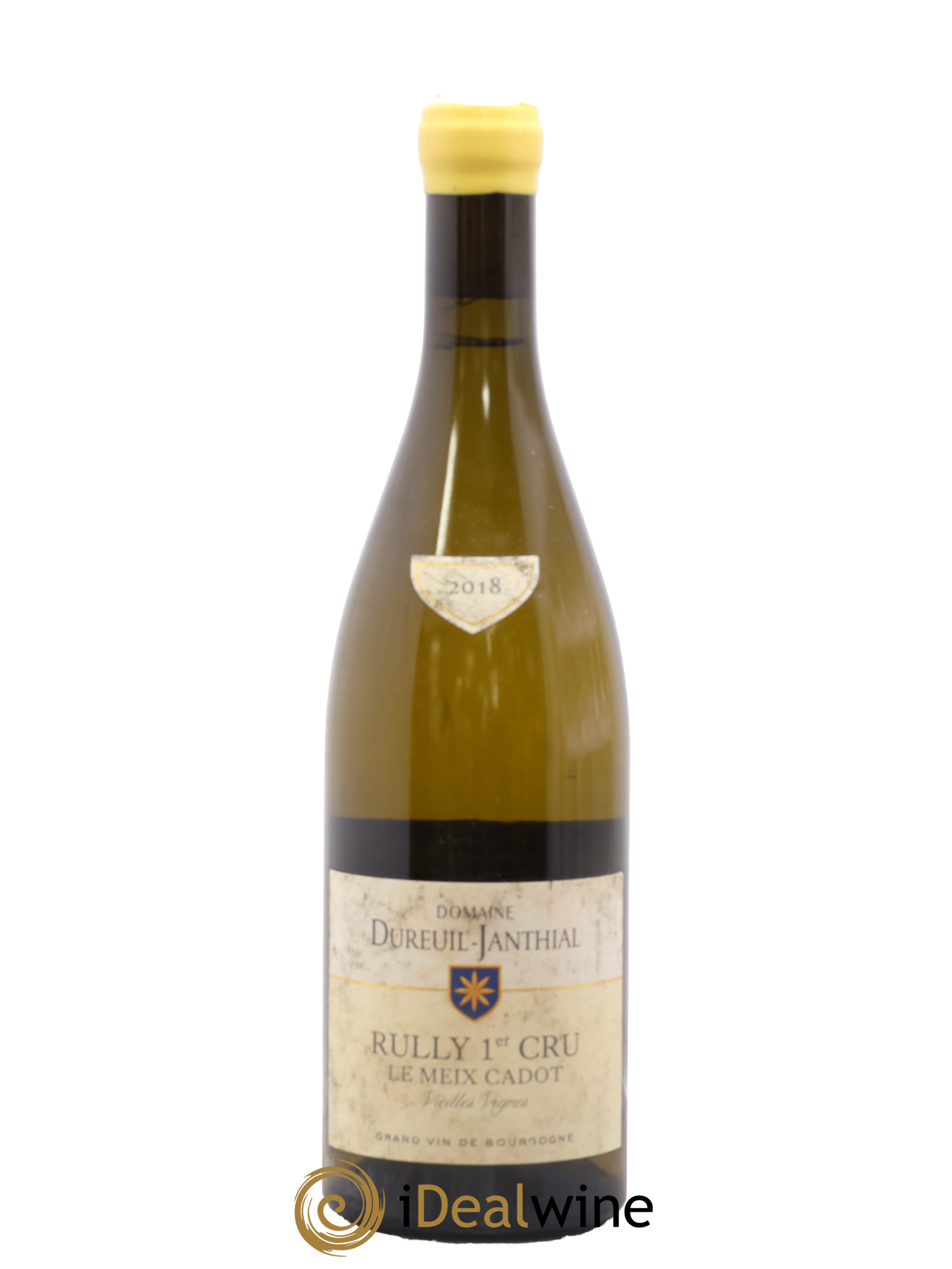 Rully 1er Cru Le Meix Cadot Vieilles Vignes Vincent Dureuil-Janthial 2018 - Lot de 1 bouteille - 0