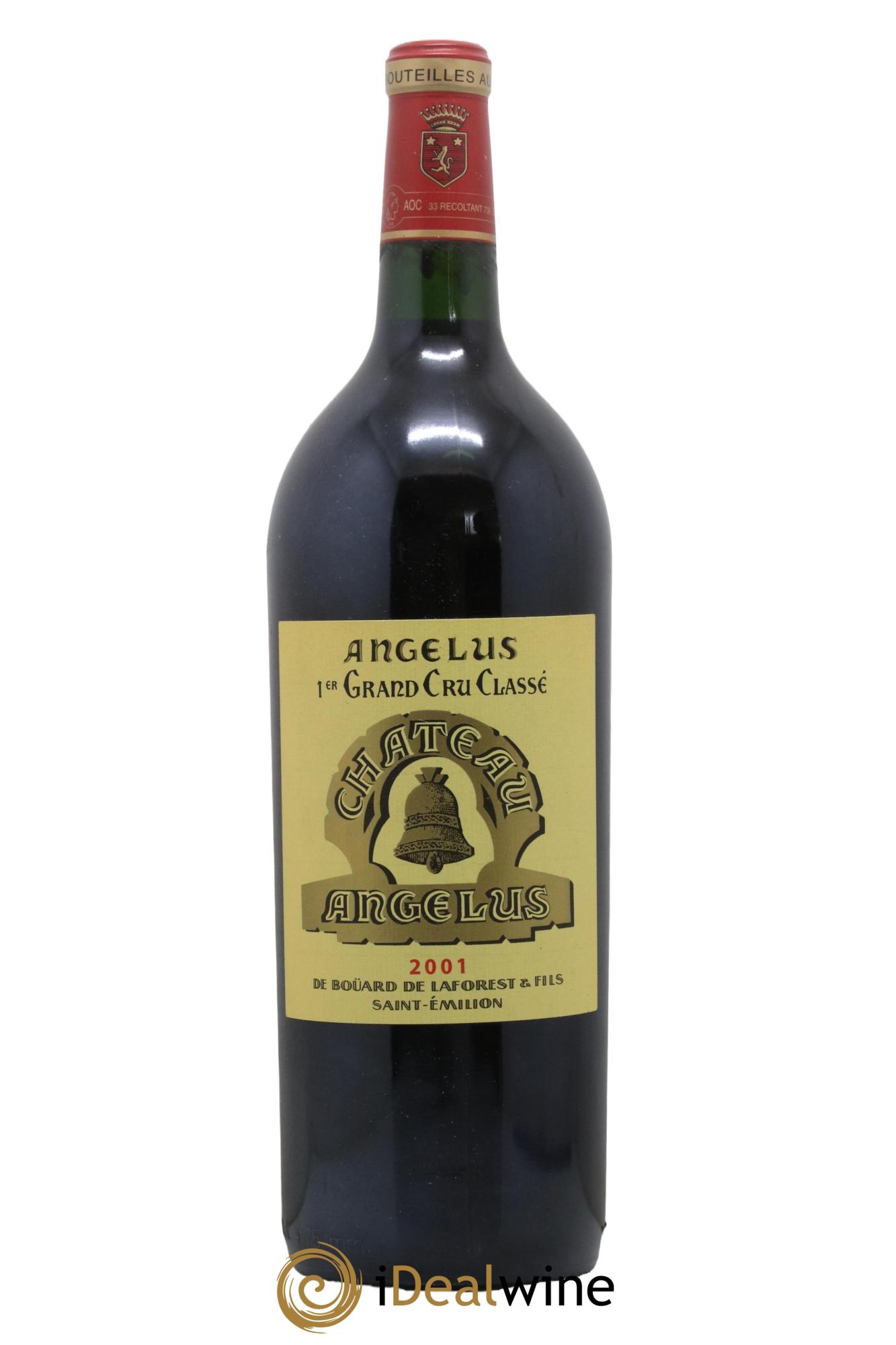 Château Angélus 1er Grand Cru Classé A 2001 - Lot de 1 magnum - 0