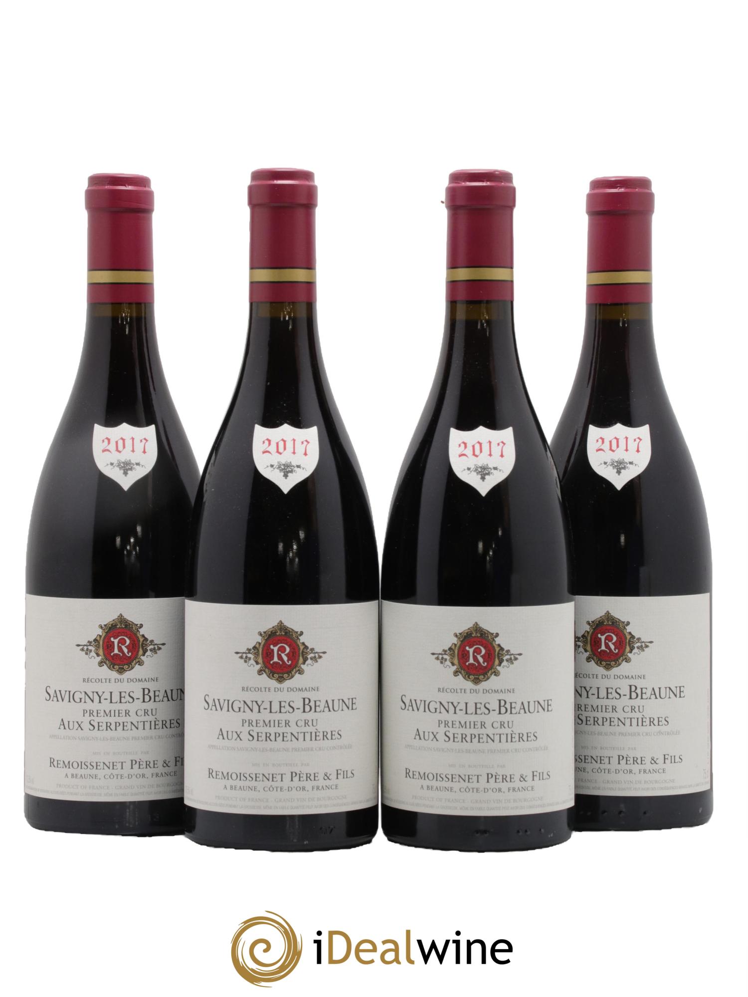 Savigny-lès-Beaune 1er Cru Aux Serpentières Remoissenet Père et Fils 2017 - Lot de 4 bouteilles - 0