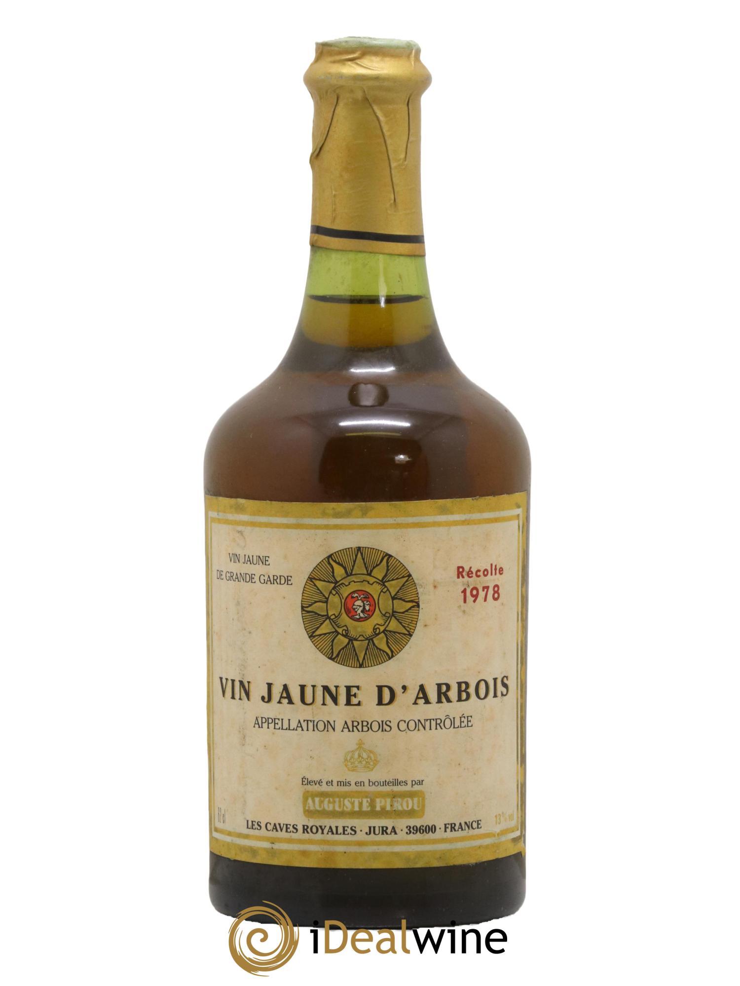 Arbois Vin Jaune Domaine Auguste Pirou 1978 - Lot de 1 clavelin - 0