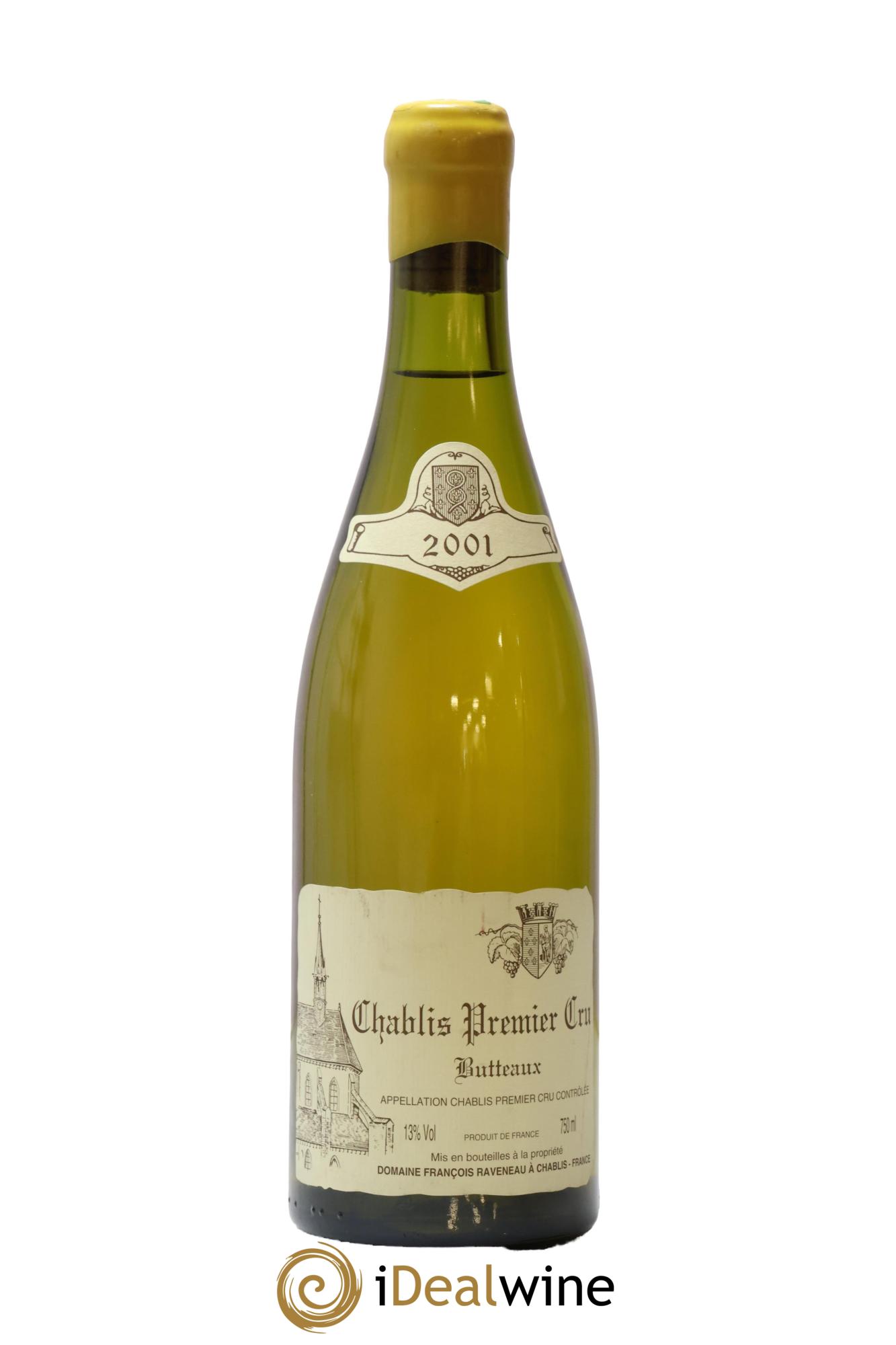 Chablis 1er Cru Butteaux Raveneau (Domaine) 2001 - Lot de 1 bouteille - 0