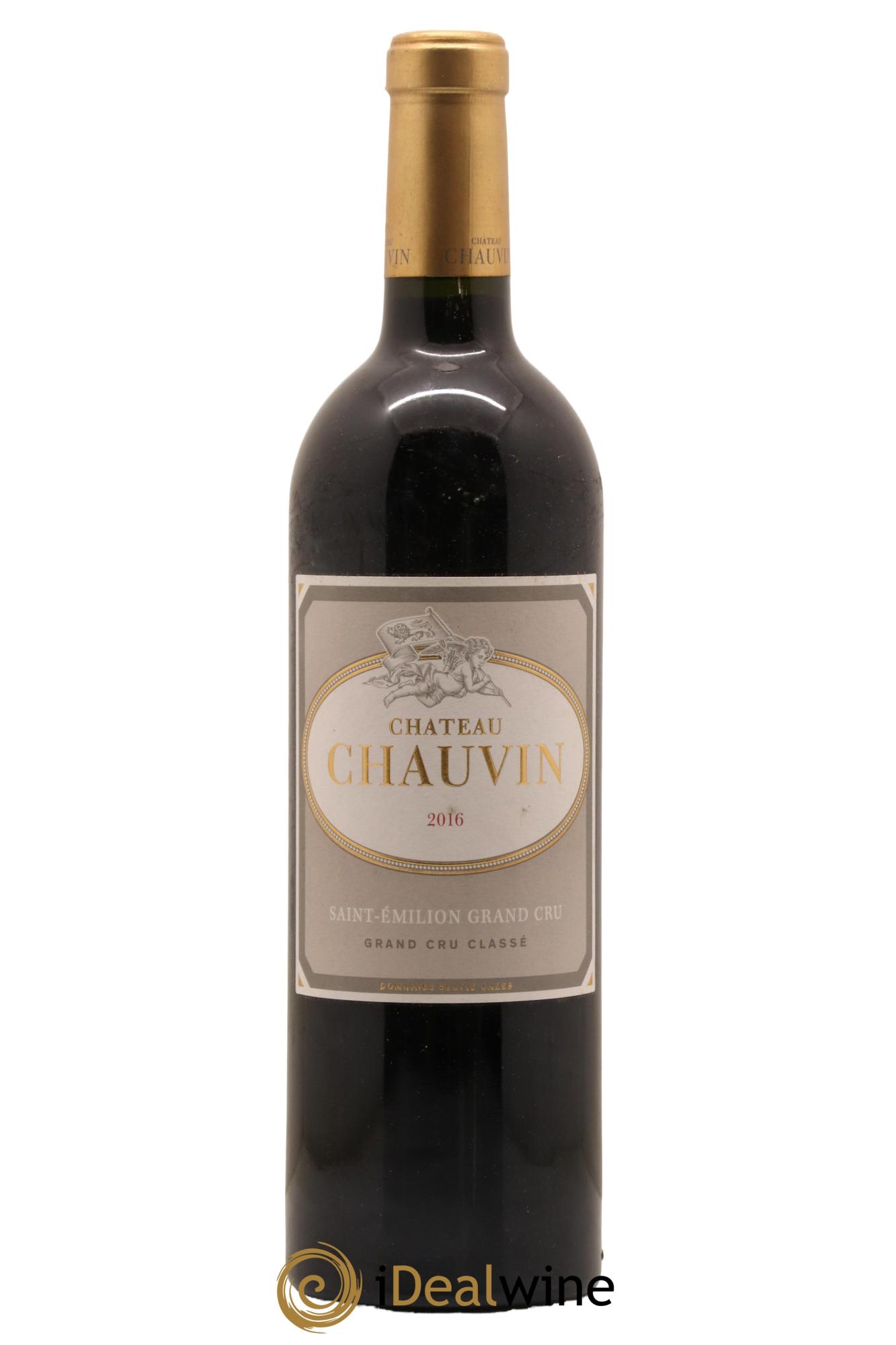 Château Chauvin Grand Cru Classé 2016 - Lot de 1 bouteille - 0