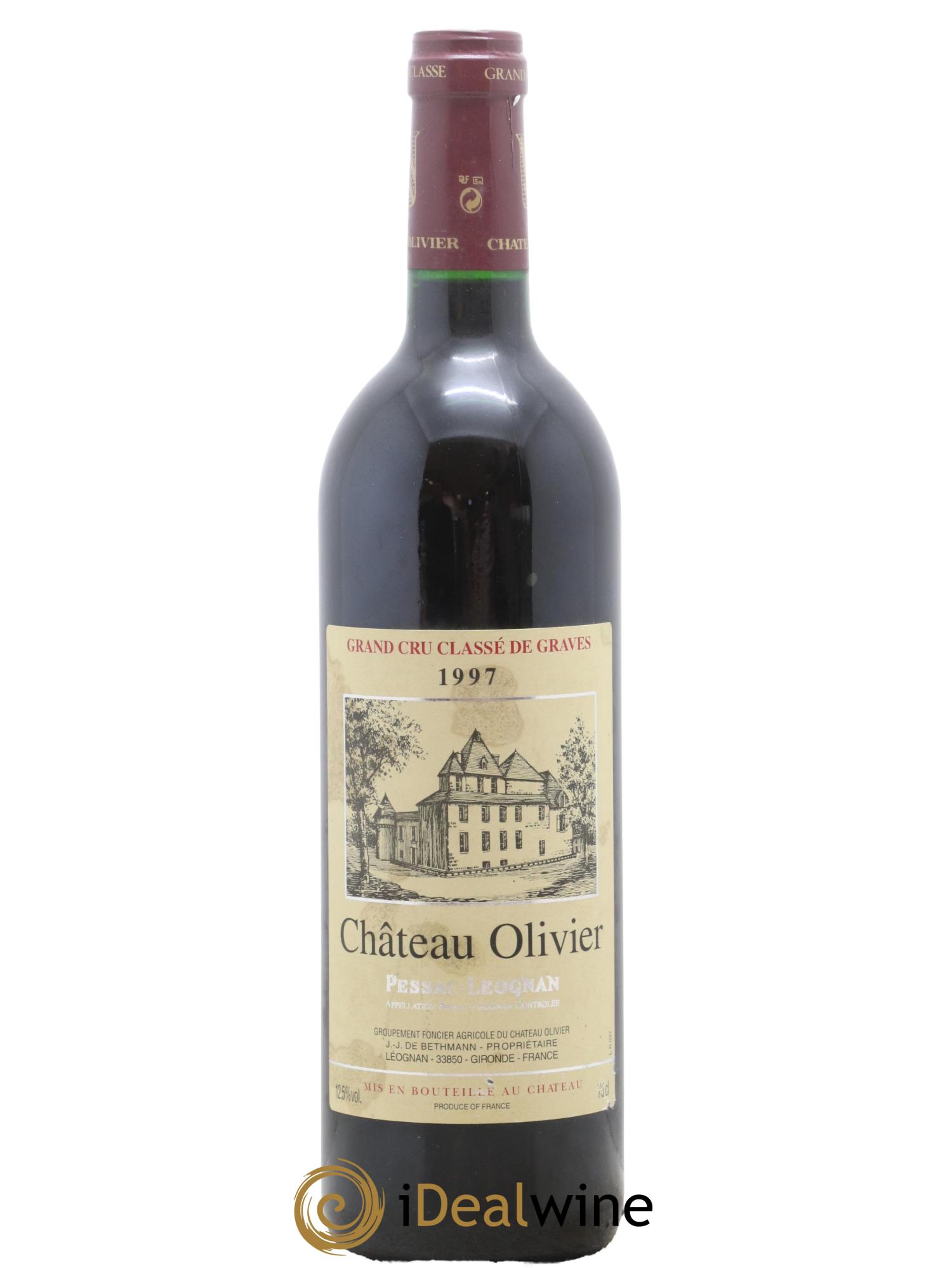 Château Olivier Cru Classé de Graves 1997 - Lot of 1 bottle - 0