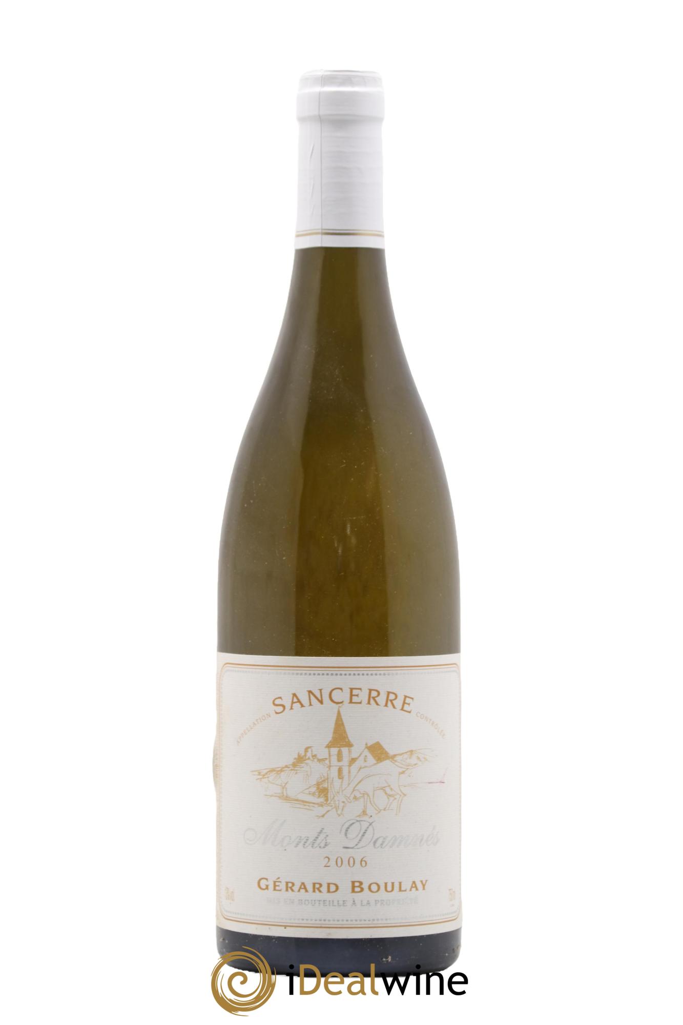 Sancerre Monts Damnés Gérard Boulay 2006 - Lot de 1 bouteille - 0