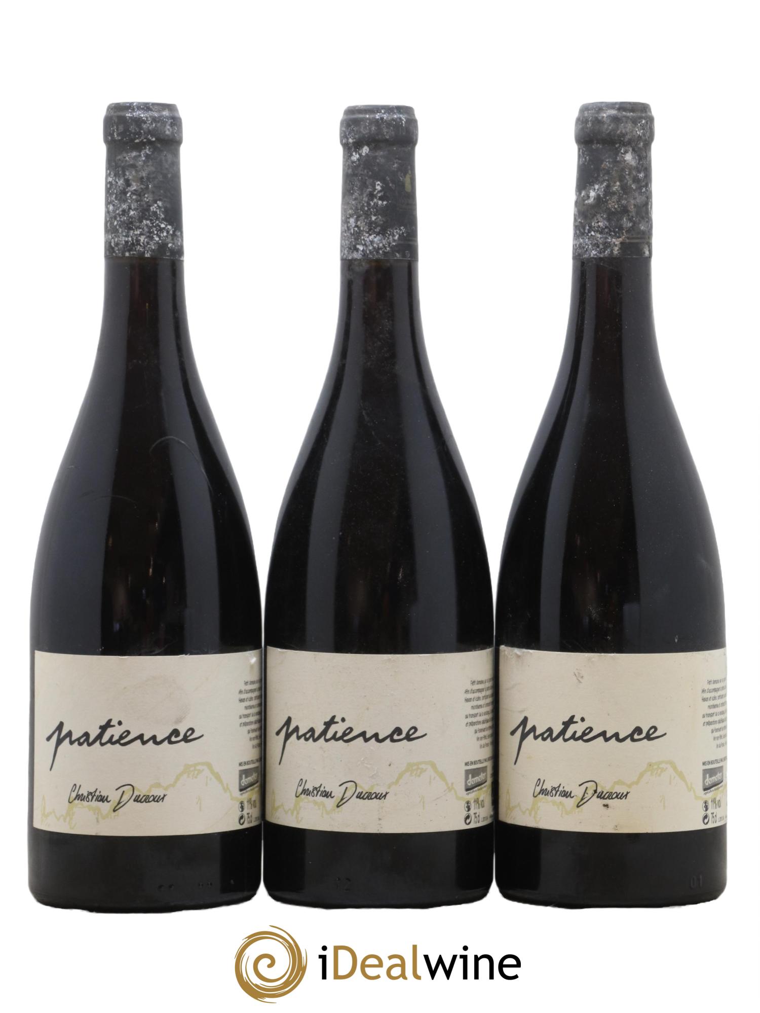 Vin de France Patience L2013-04 Christian Ducroux 2013 - Lot de 3 bouteilles - 0
