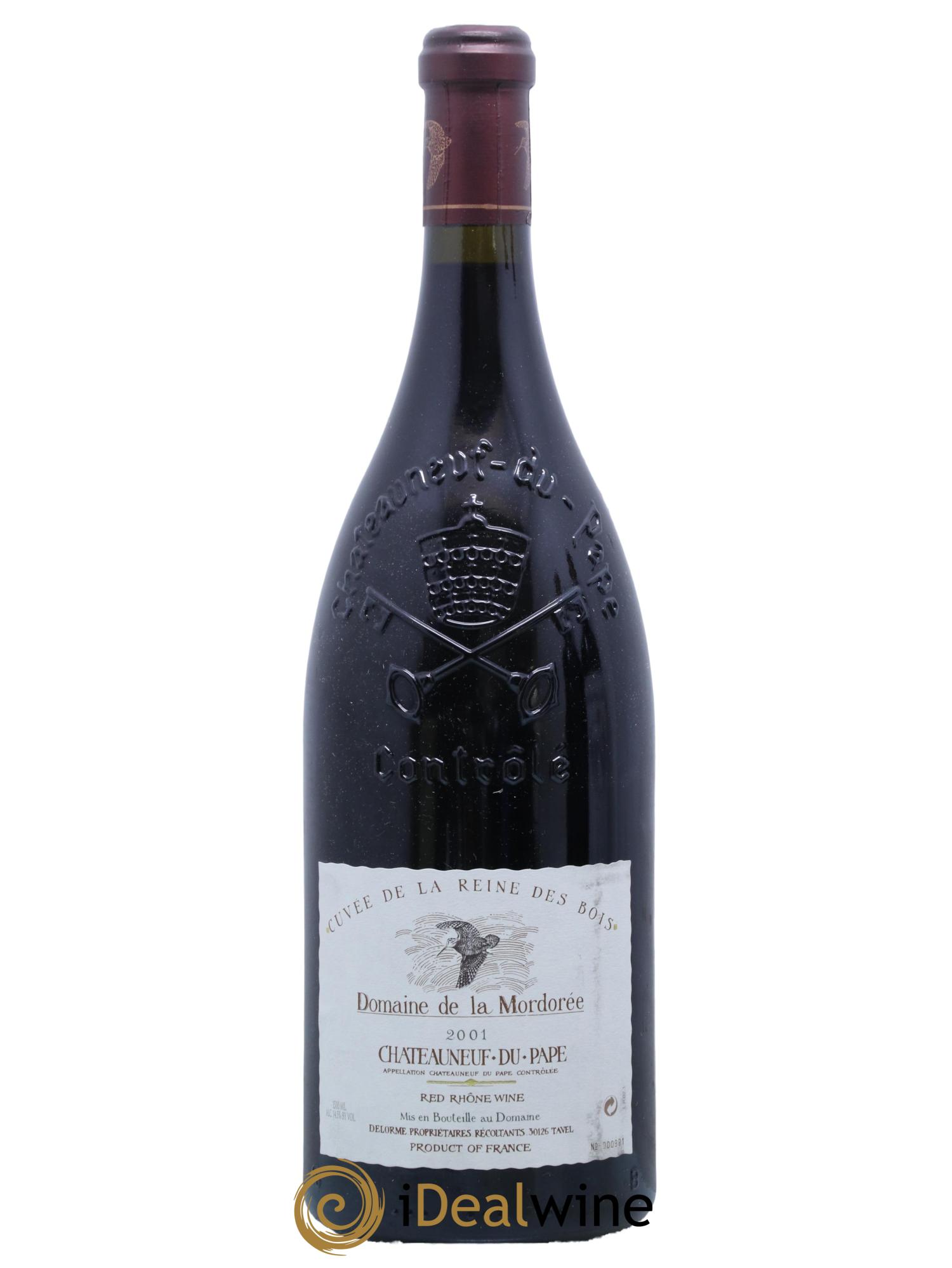 Châteauneuf-du-Pape Domaine de La Mordorée (Domaine de) 2001 - Lot de 1 magnum - 0