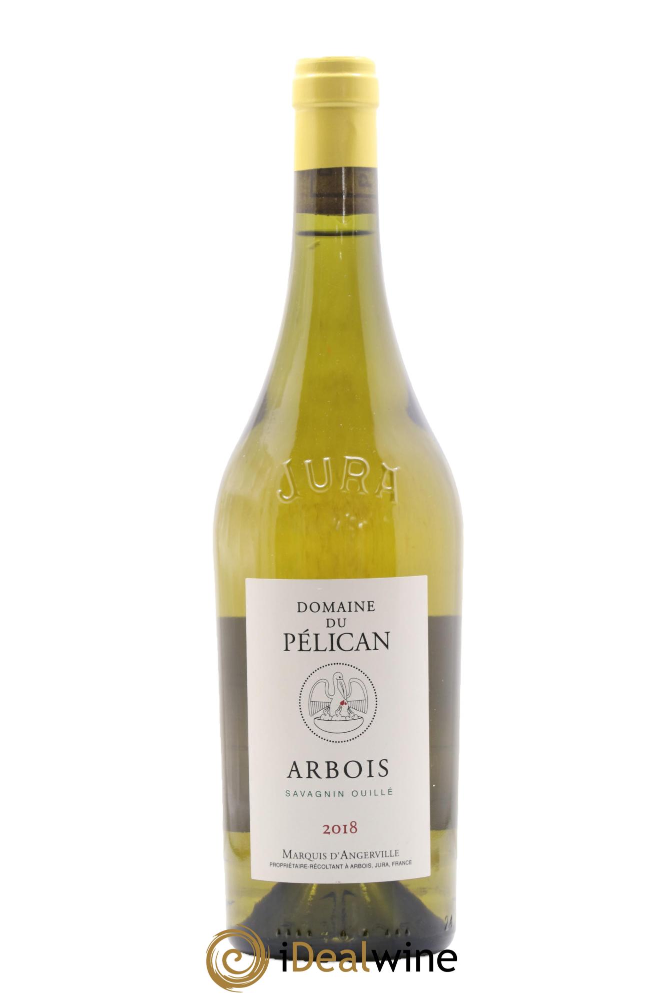 Arbois Savagnin ouillé Pélican 2018 - Lot de 1 bouteille - 0