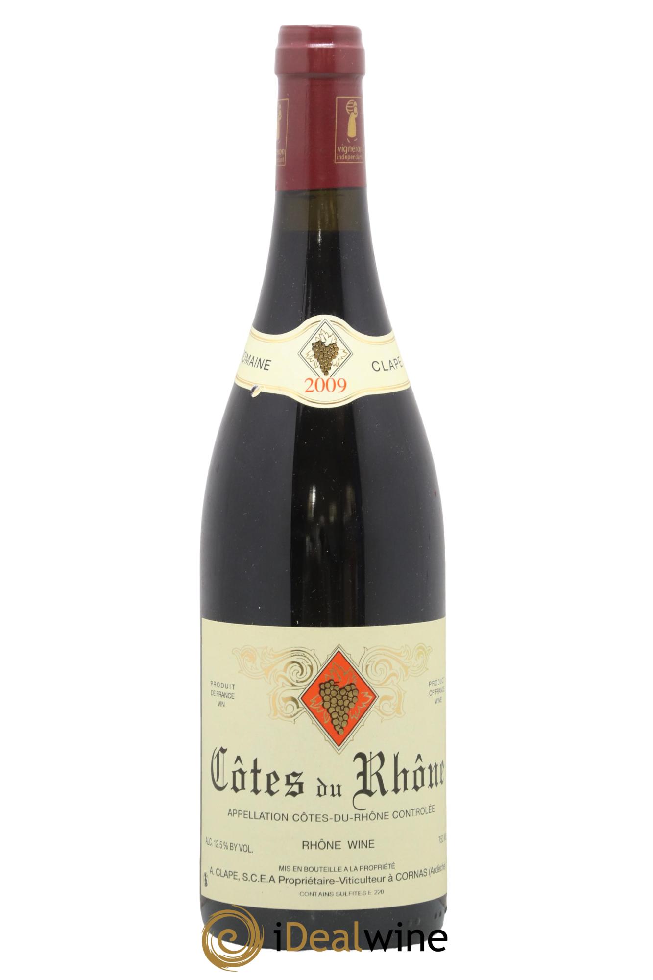 Côtes-du-Rhône Auguste Clape 2009 - Lot de 1 bouteille - 0