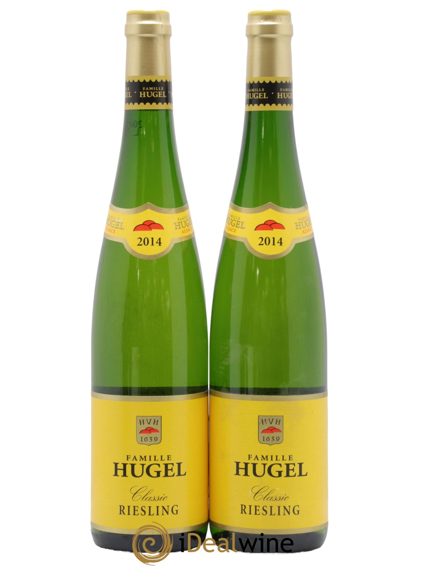 Riesling Classic Hugel (Domaine) 2014 - Lot de 2 bouteilles - 0