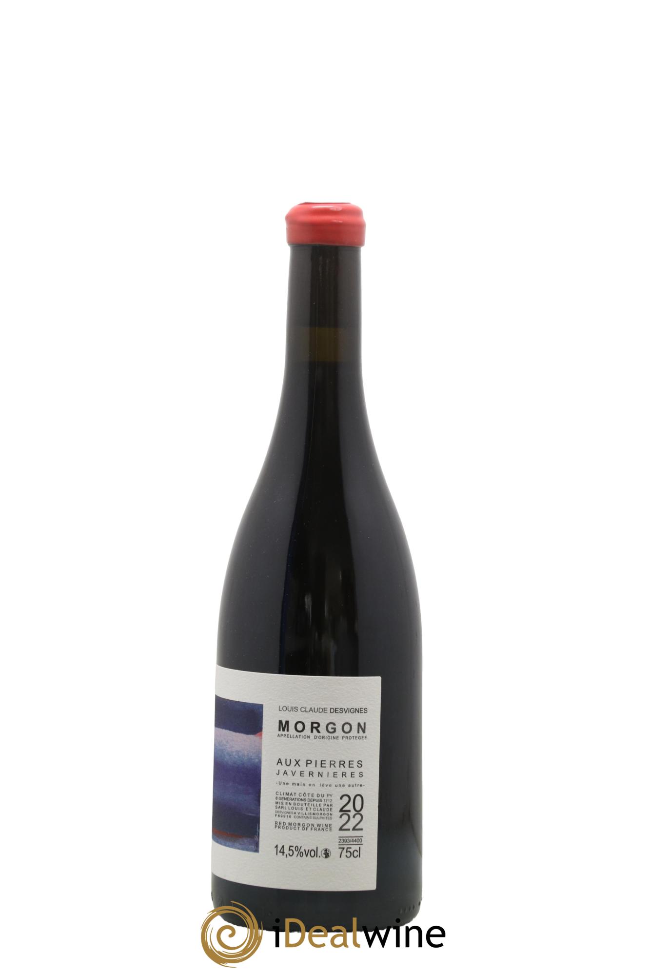 Morgon Javernières Aux Pierres Louis-Claude Desvignes 2022 - Lotto di 1 bottiglia - 0