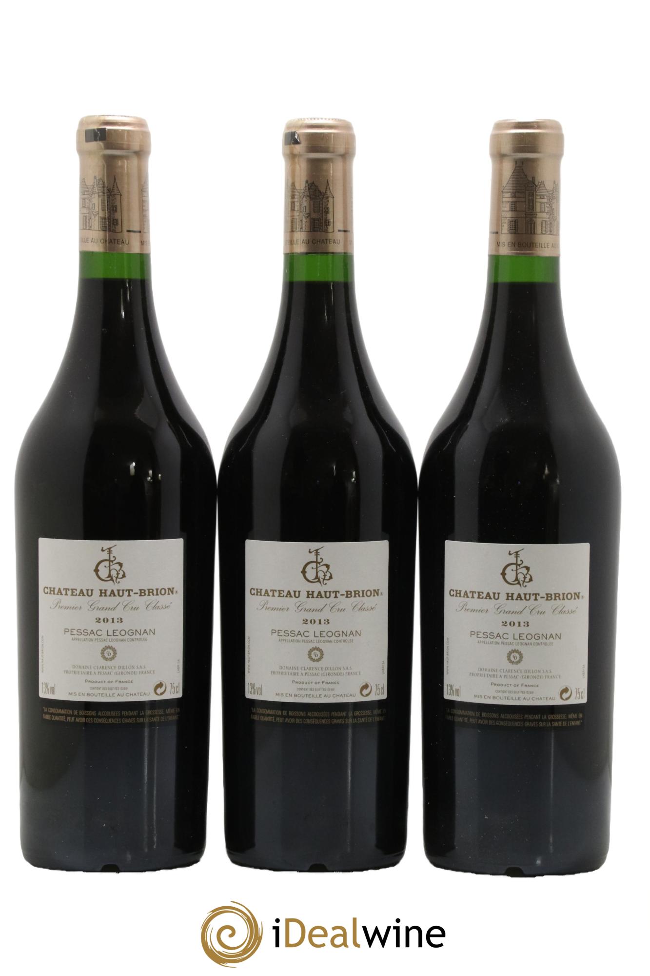 Château Haut Brion 1er Grand Cru Classé 2013 - Lot of 6 bottles - 4